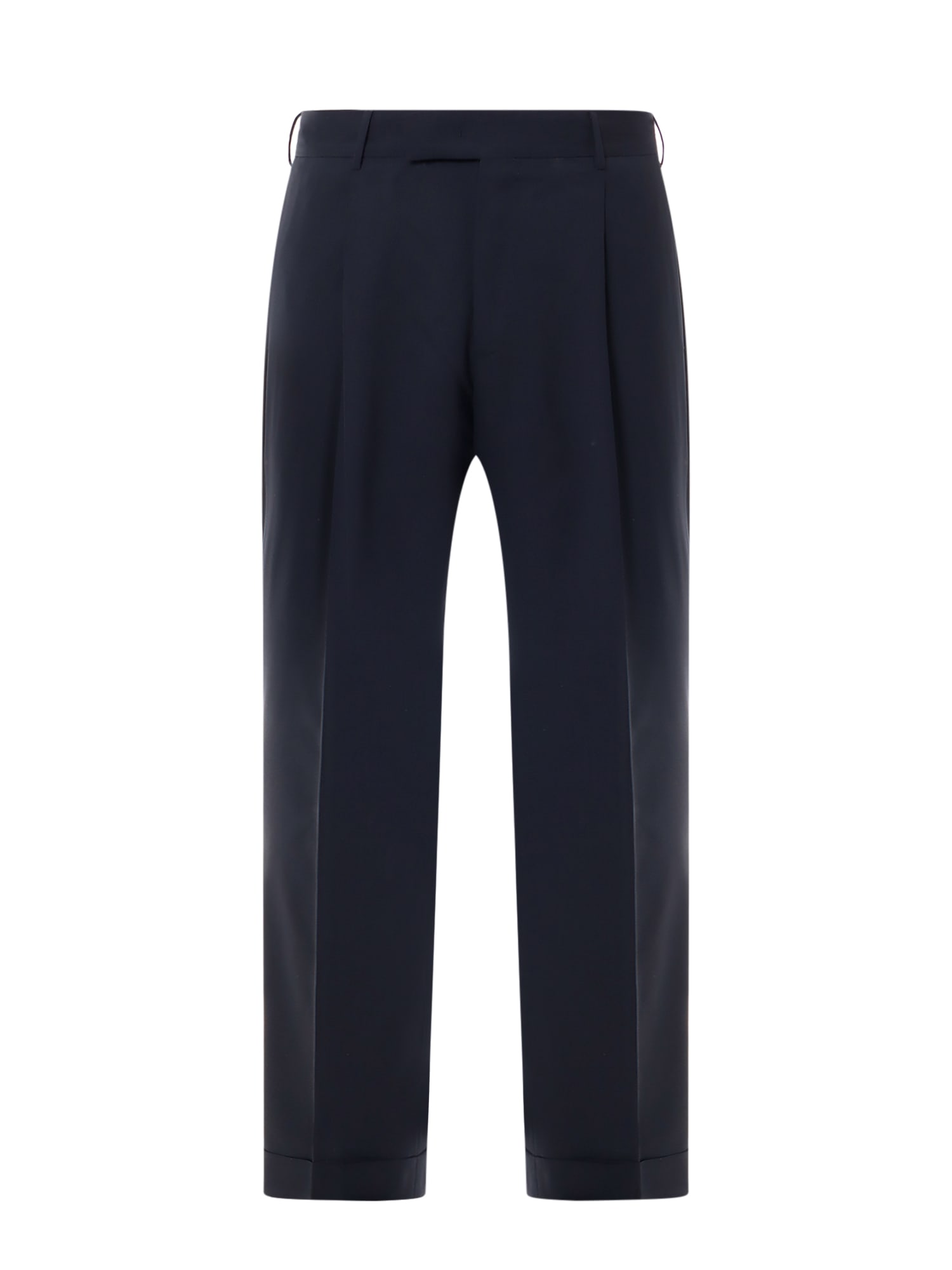 Pt01 Cotton-blend Tailored Trousers