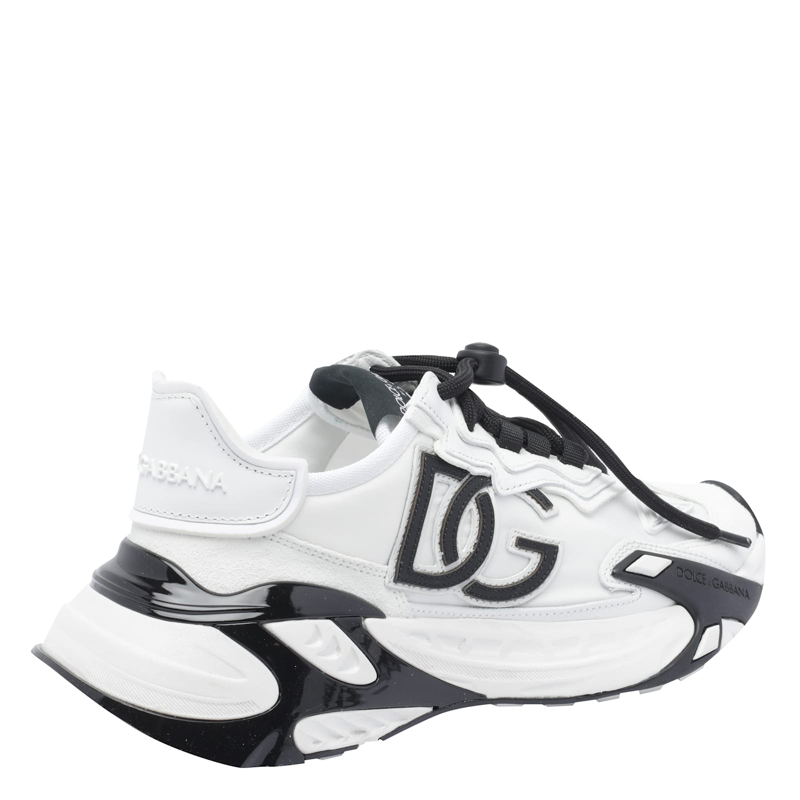 Dolce & Gabbana Day Faster Low-top Sneakers In Black