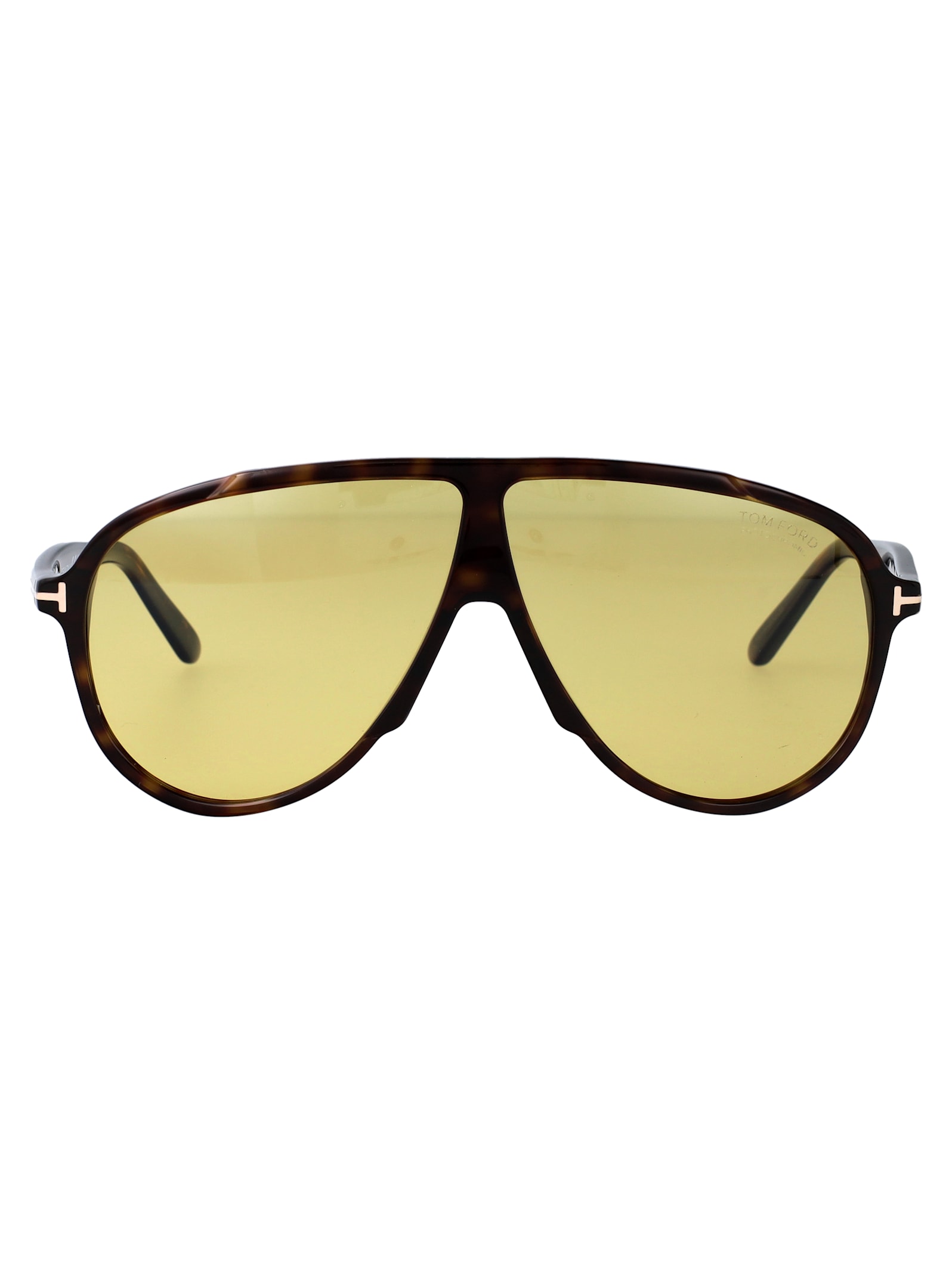 Tom Ford Eyewear Oversized Pilot Frame Sunglasses