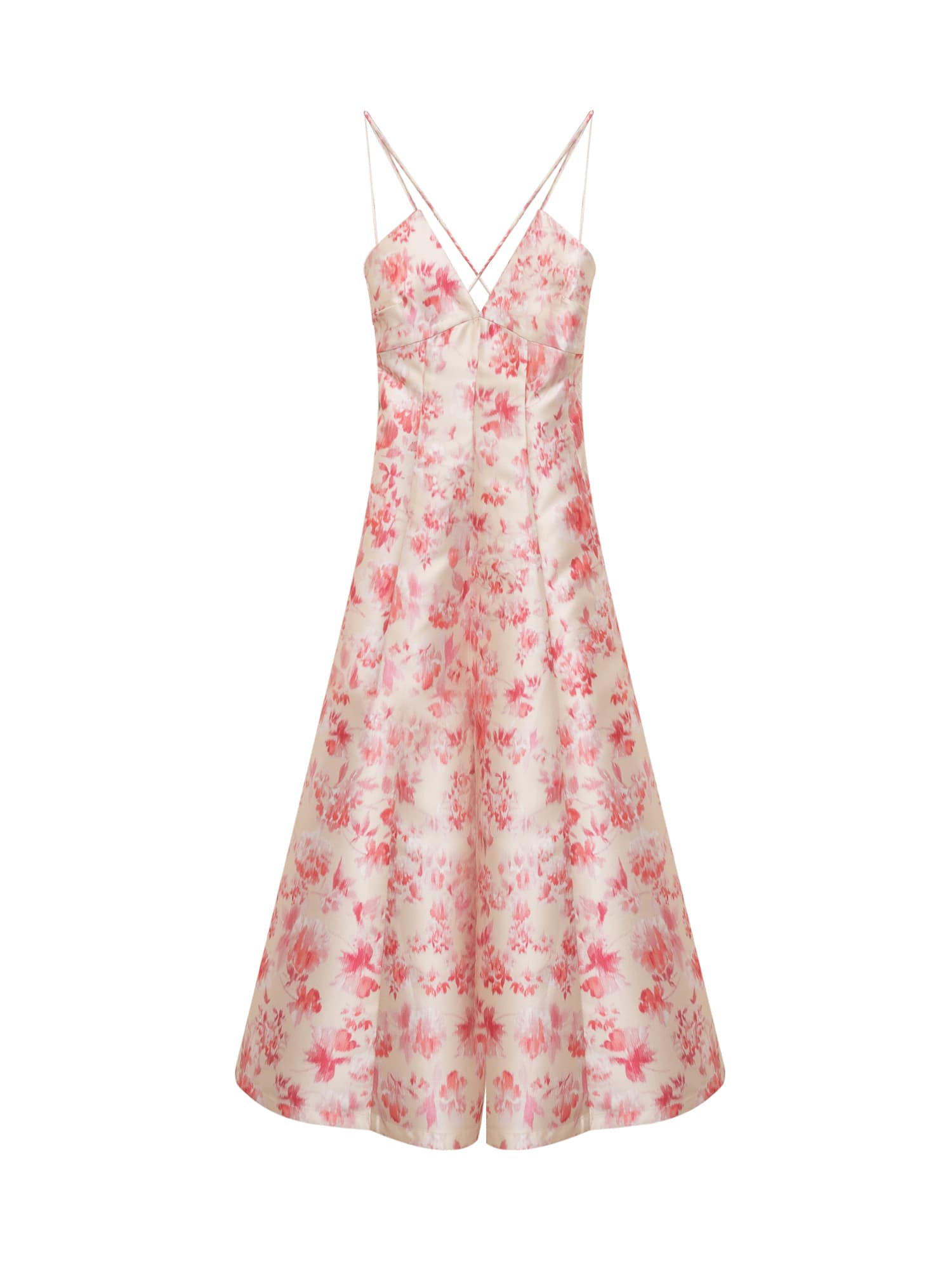 Philosophy Di Lorenzo Serafini Dress  Woman Color Multicolor In Fantasia Avorio