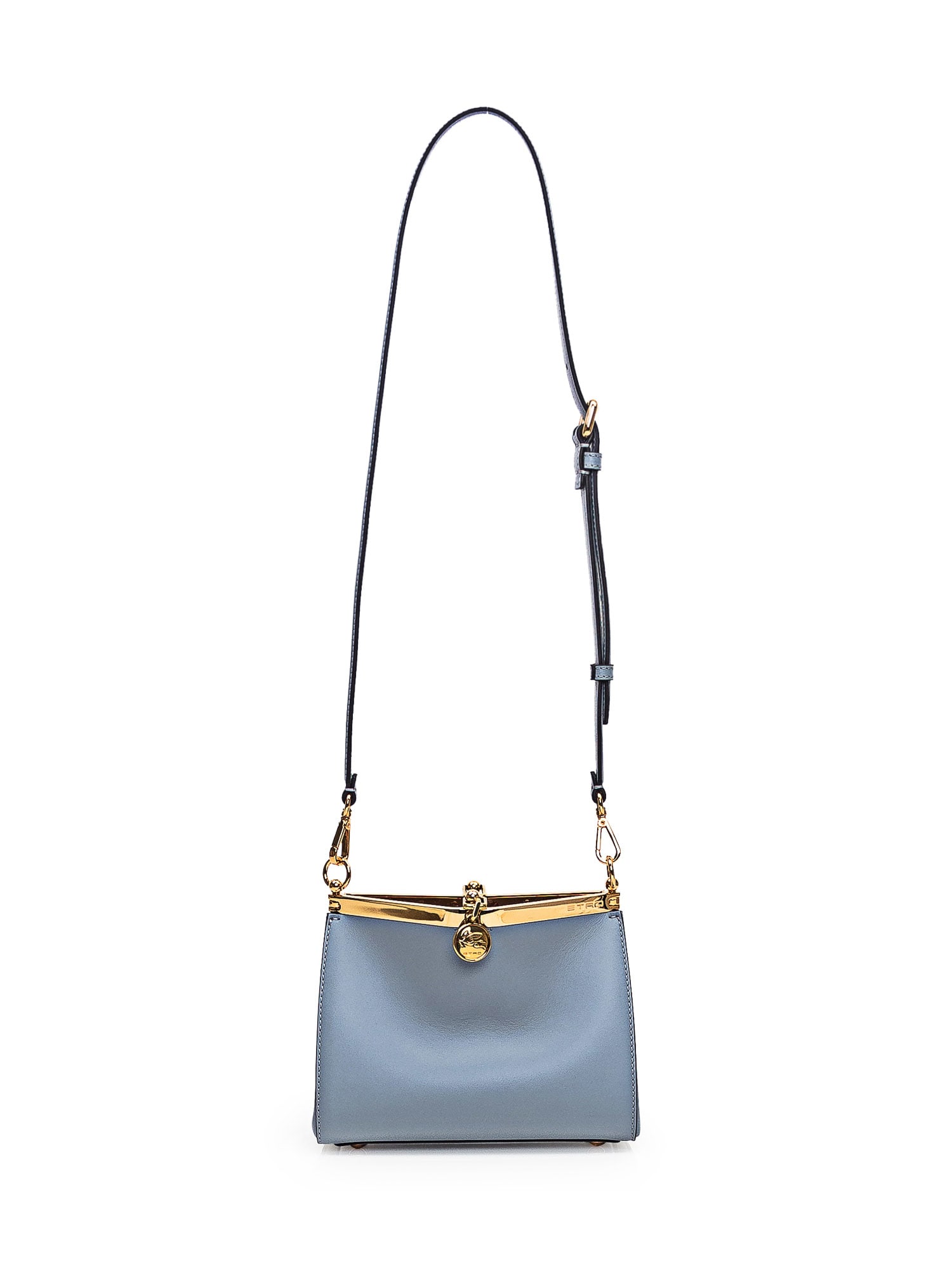 Shop Etro Mini Vela Bag In Cielo