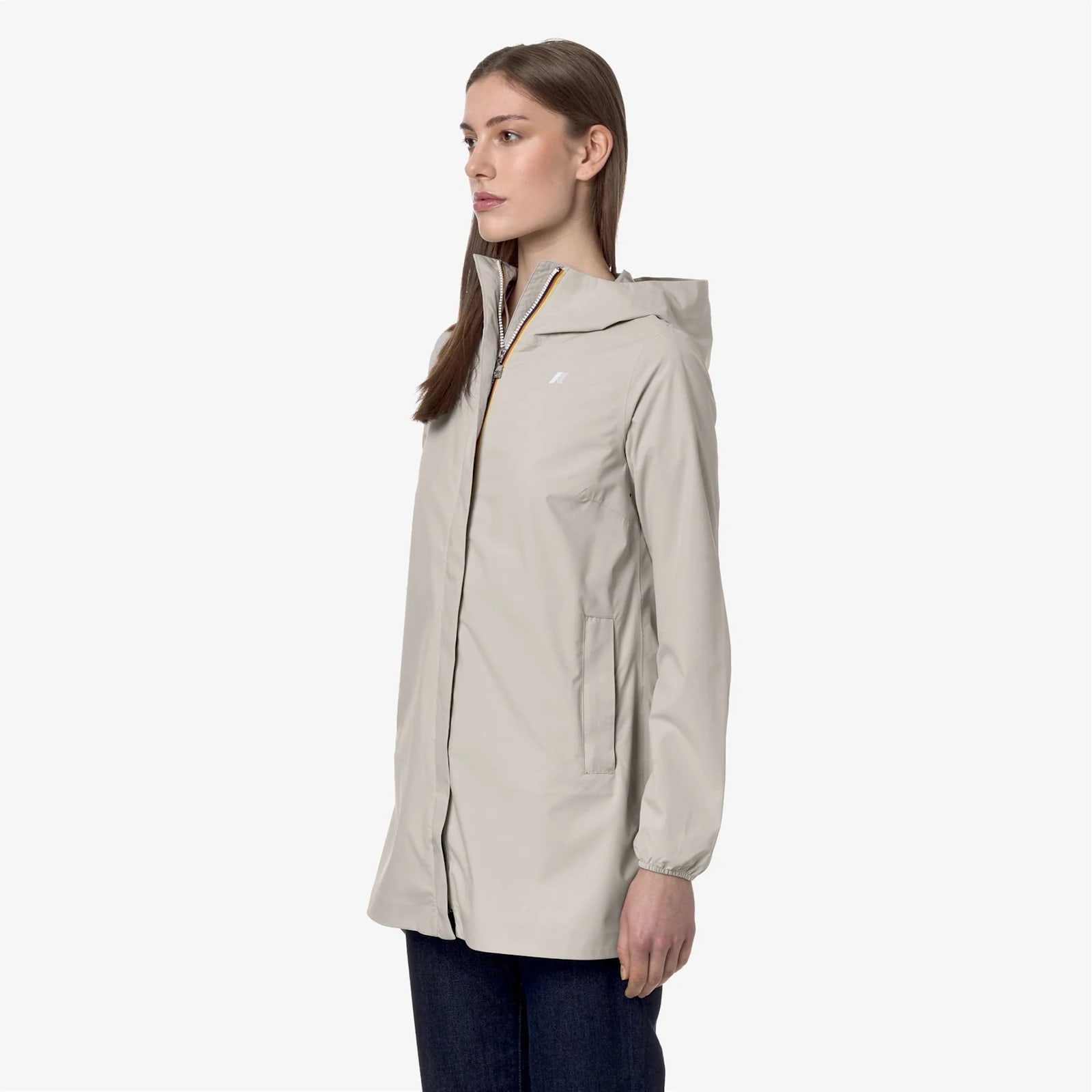 K-way Sophie Soft Touch Marmotta In Beige Lt