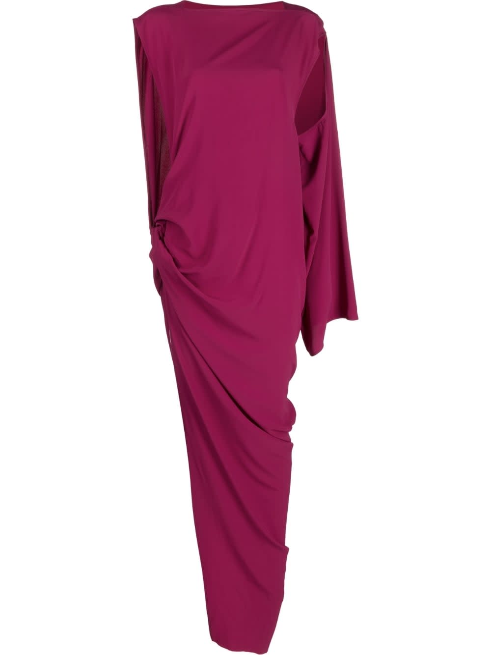 Shop Rick Owens Edfu Dress In Fuchsia