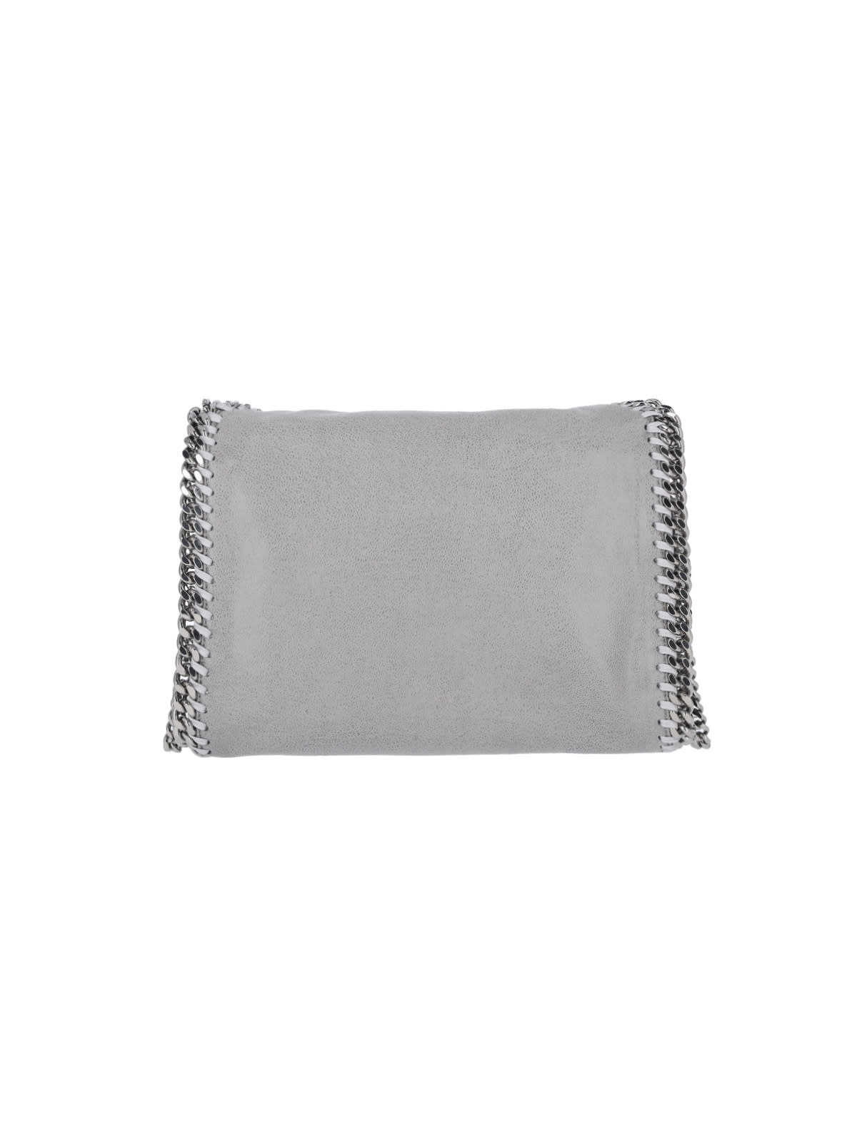 Shop Stella Mccartney Falabella Mini Tote Bag In Gray