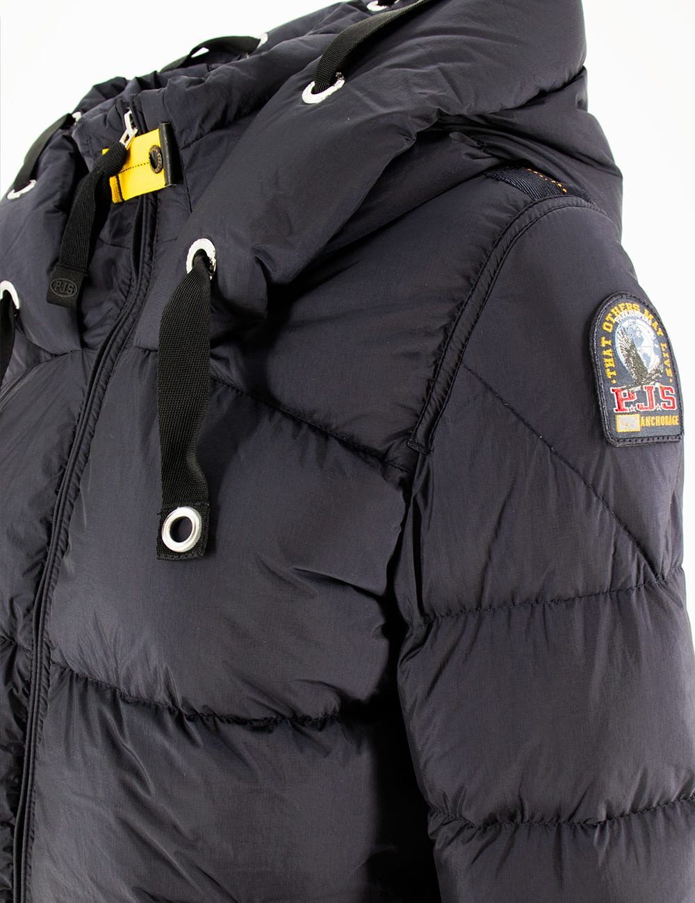 Shop Parajumpers Down Jacket In Blue Navy