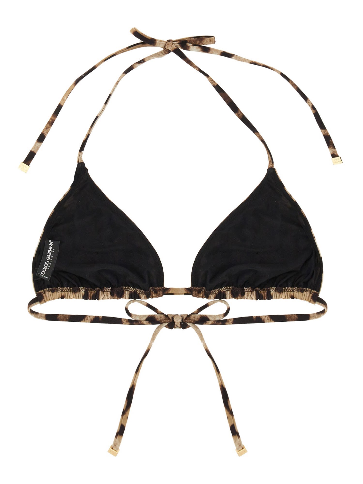 Shop Dolce & Gabbana Top Bikini