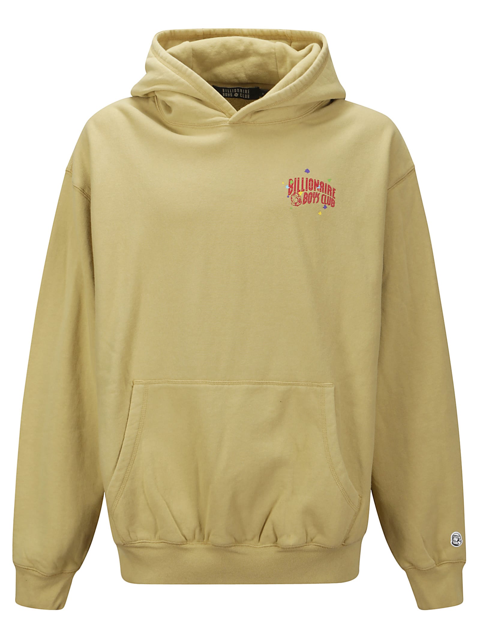 Billionaire Boys Club Oversized Arch Logo Popover Hood In Light Khaki