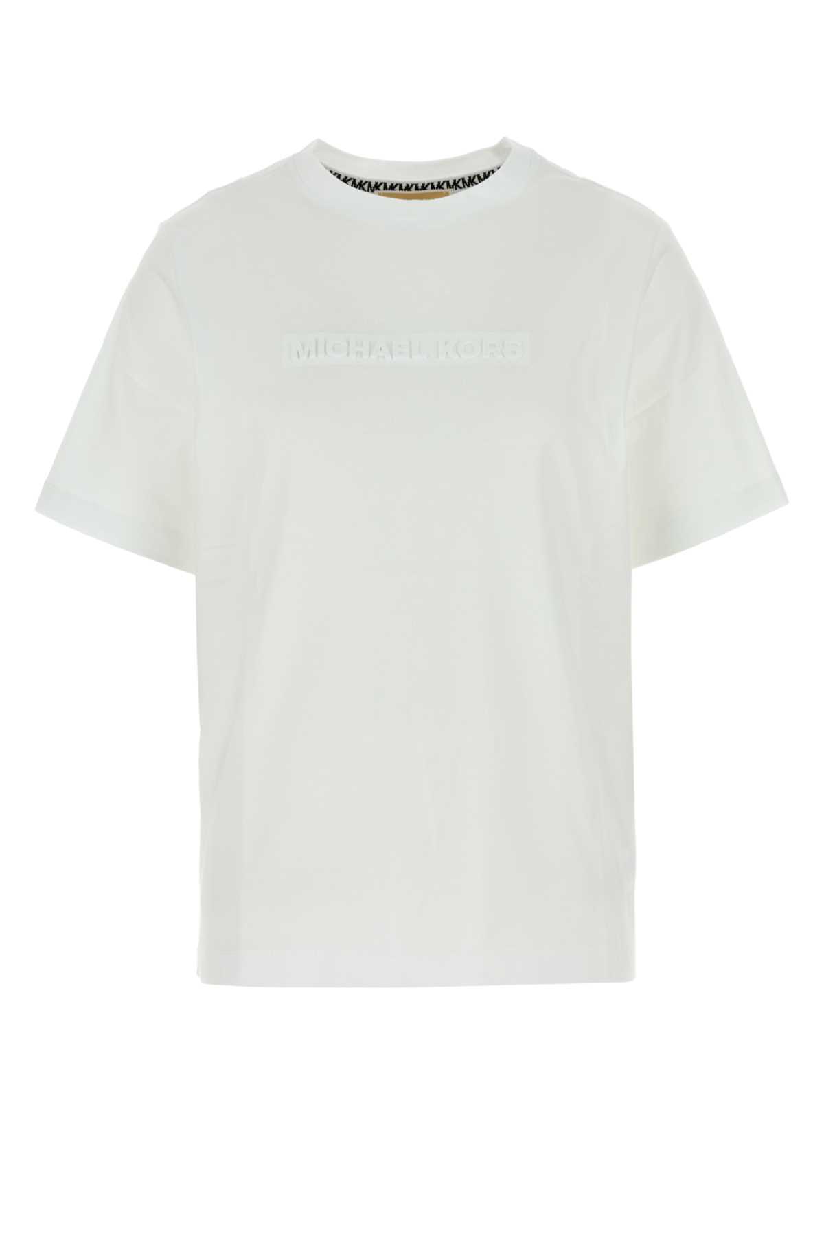 White Cotton T-shirt