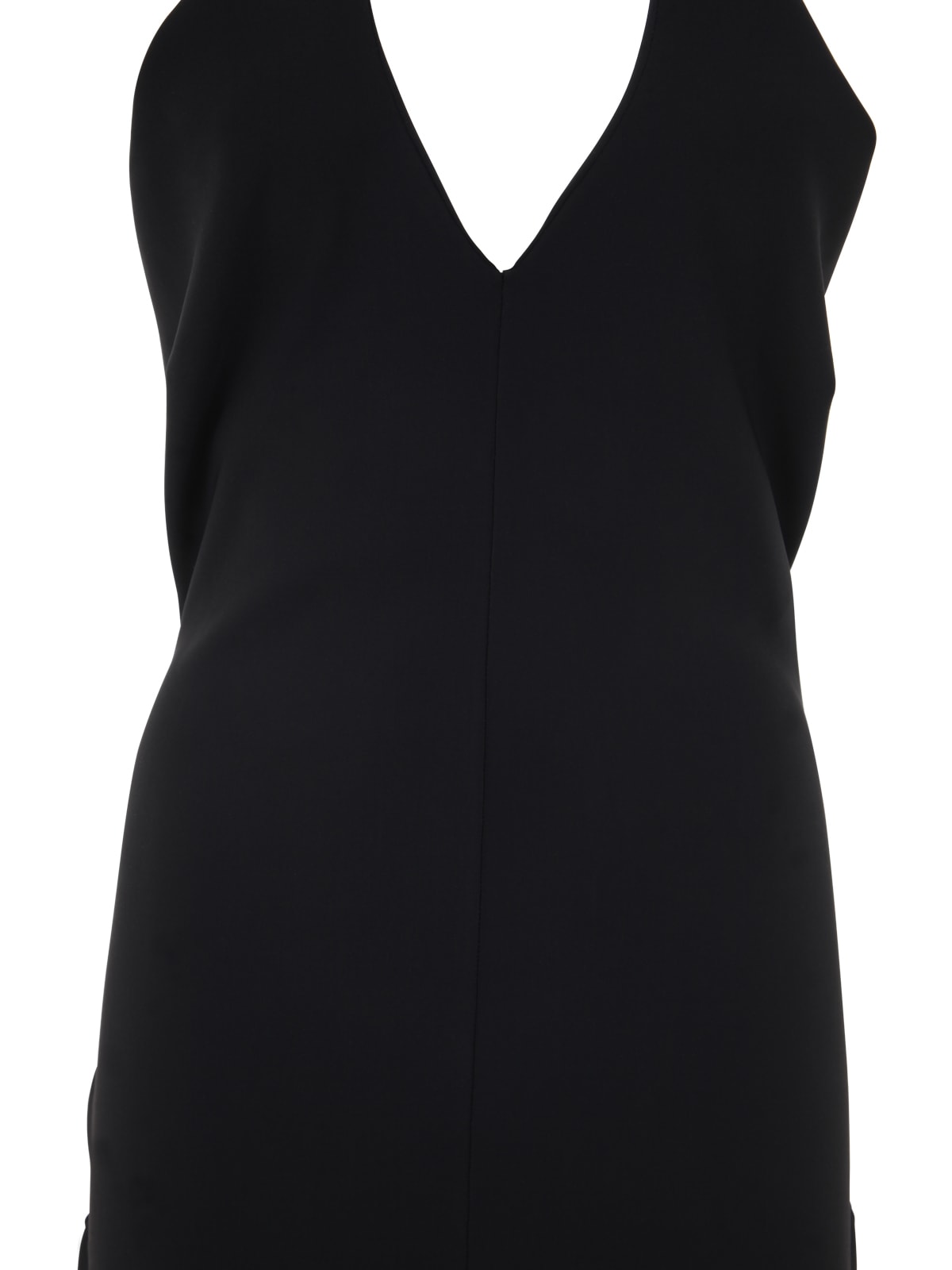 Shop La Petit Robe Di Chiara Boni Mansur Sleeveless Dress In Black