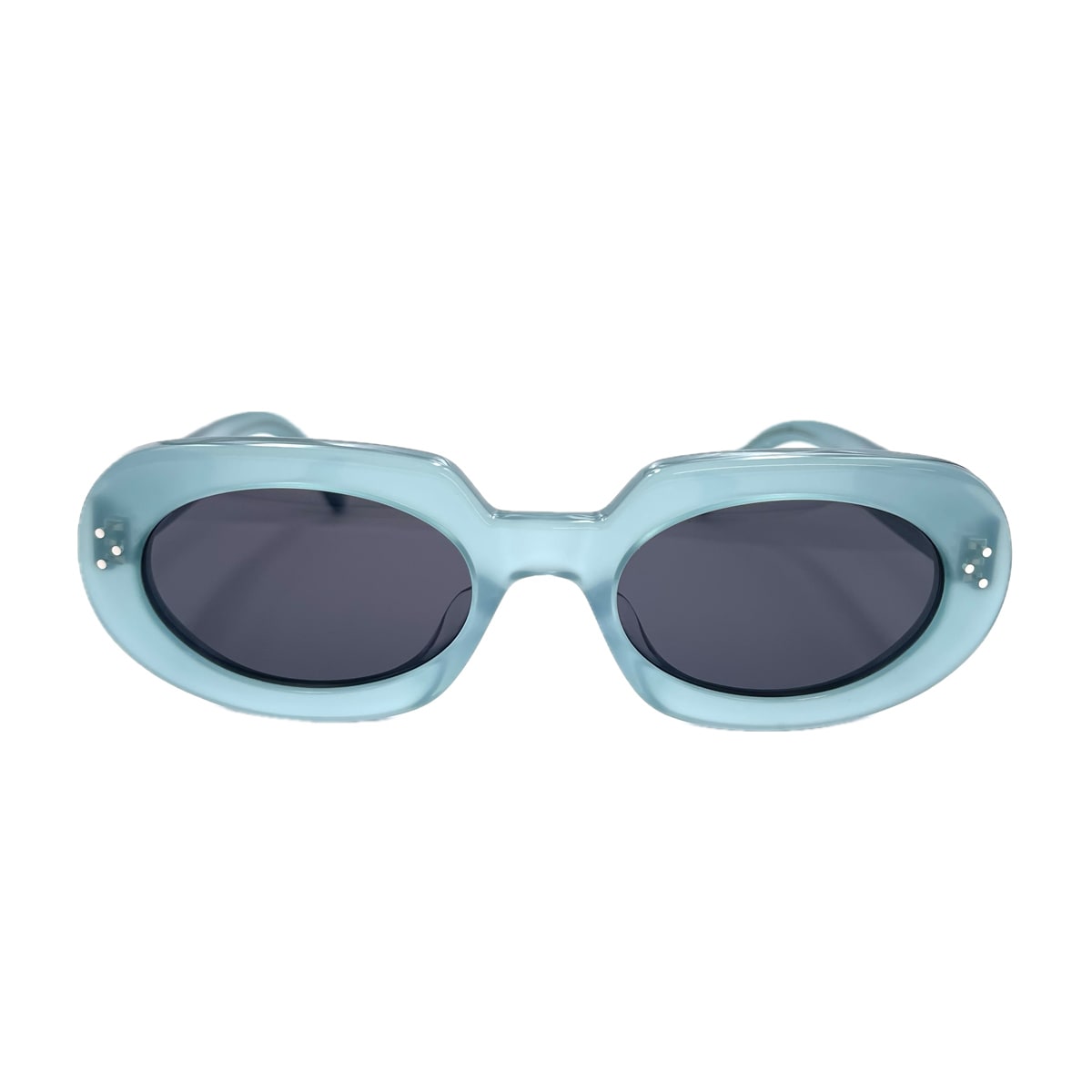 Celine Cl40276u Bold 3 Dots 93n Sunglasses In Turchese