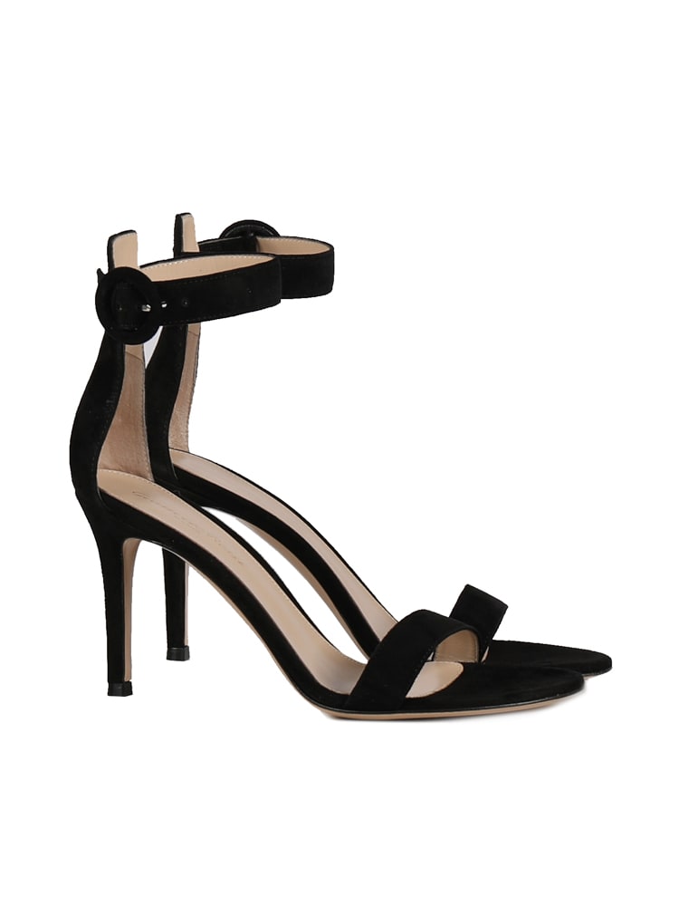 Shop Gianvito Rossi Sandals Portofino 85 In Black