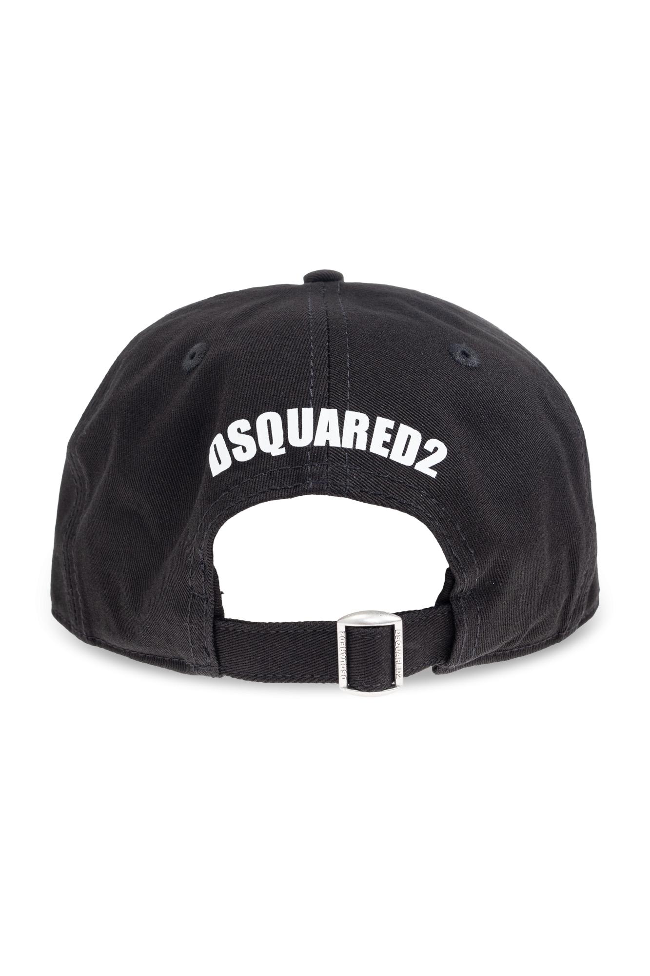 Dsquared2 Baseball Cap In Black