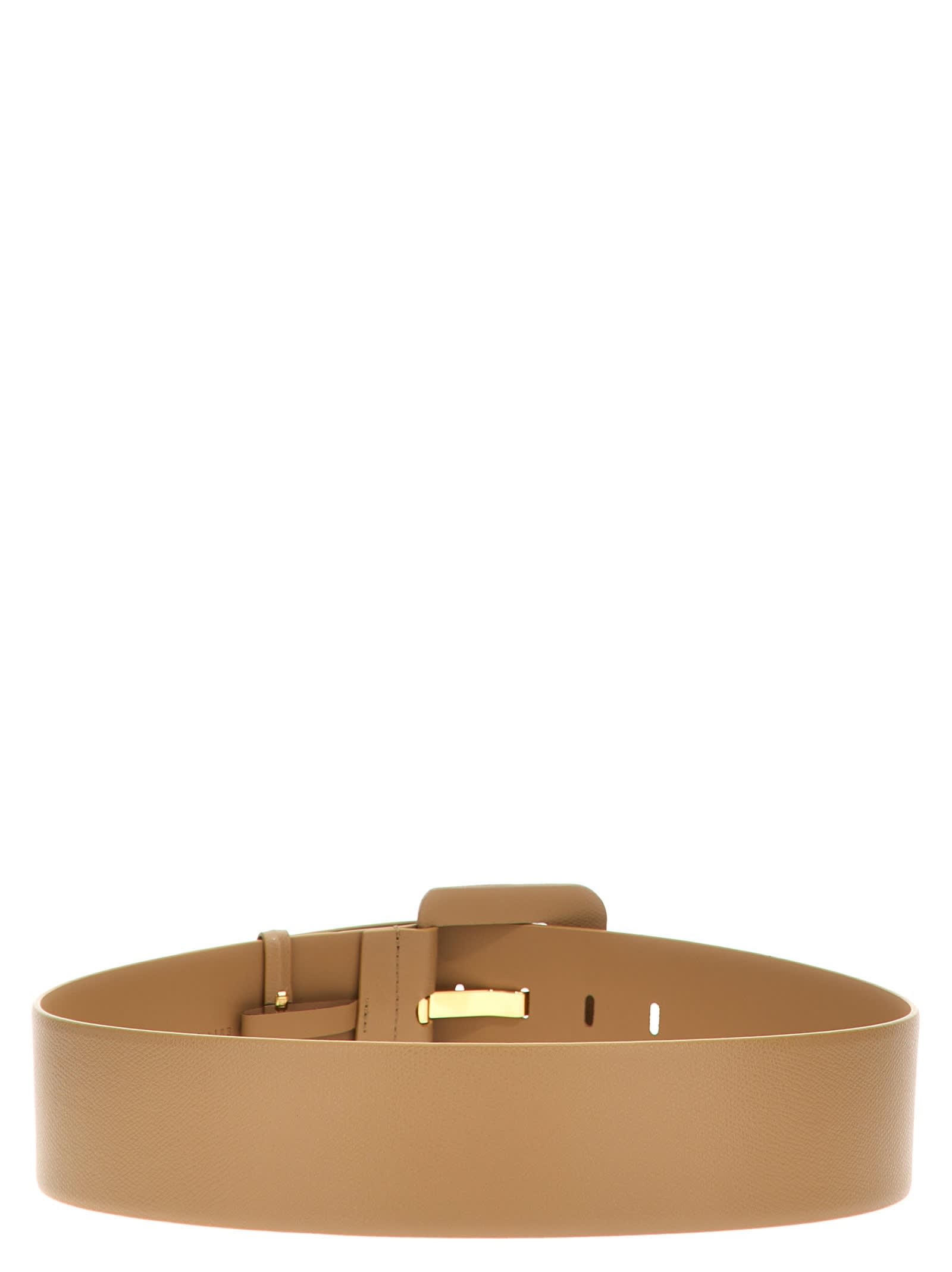 Shop Fendi Fovere  Belt In Brown