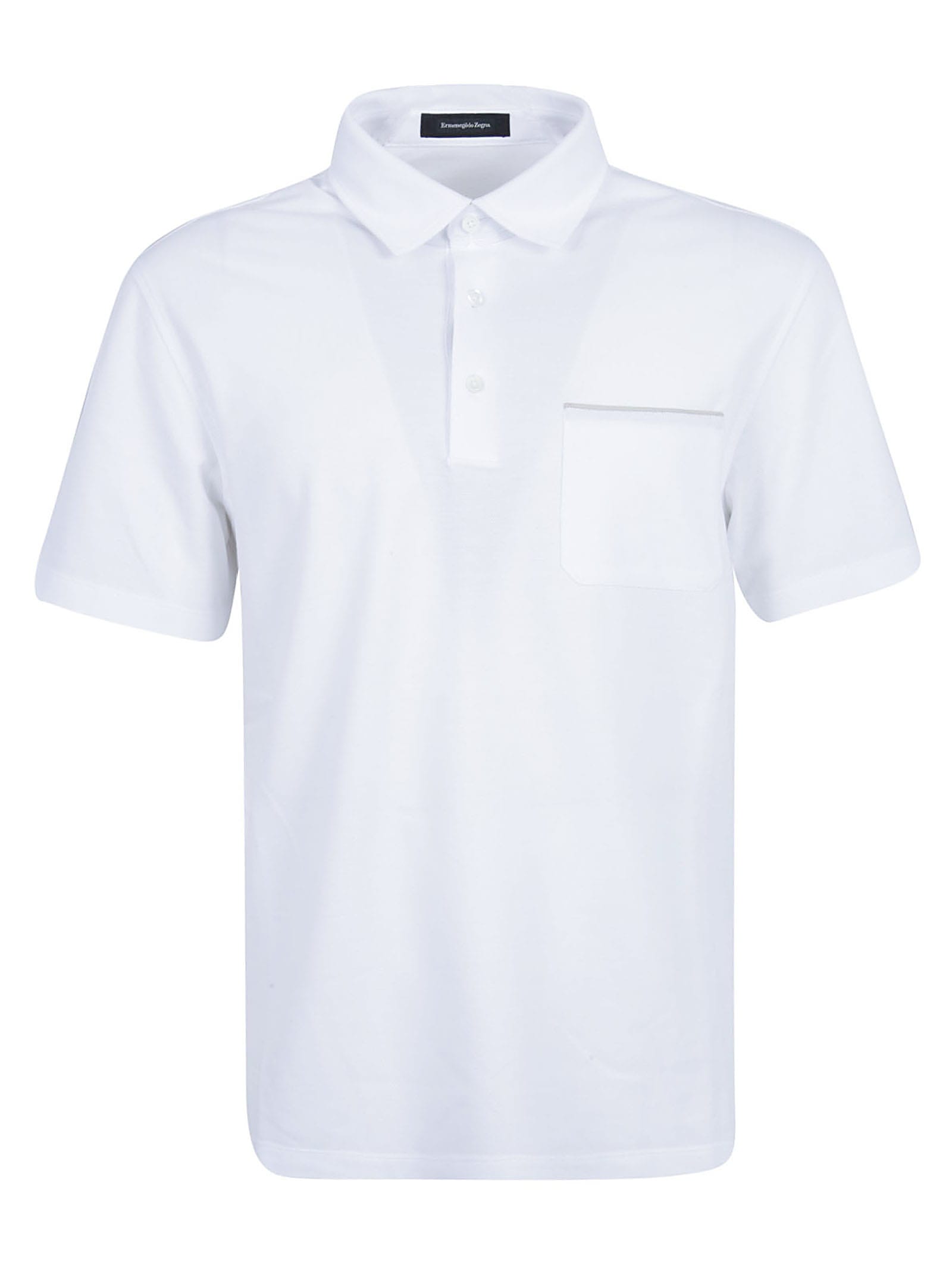 Ermenegildo Zegna Essential Cotton Piquet Polo Shirt