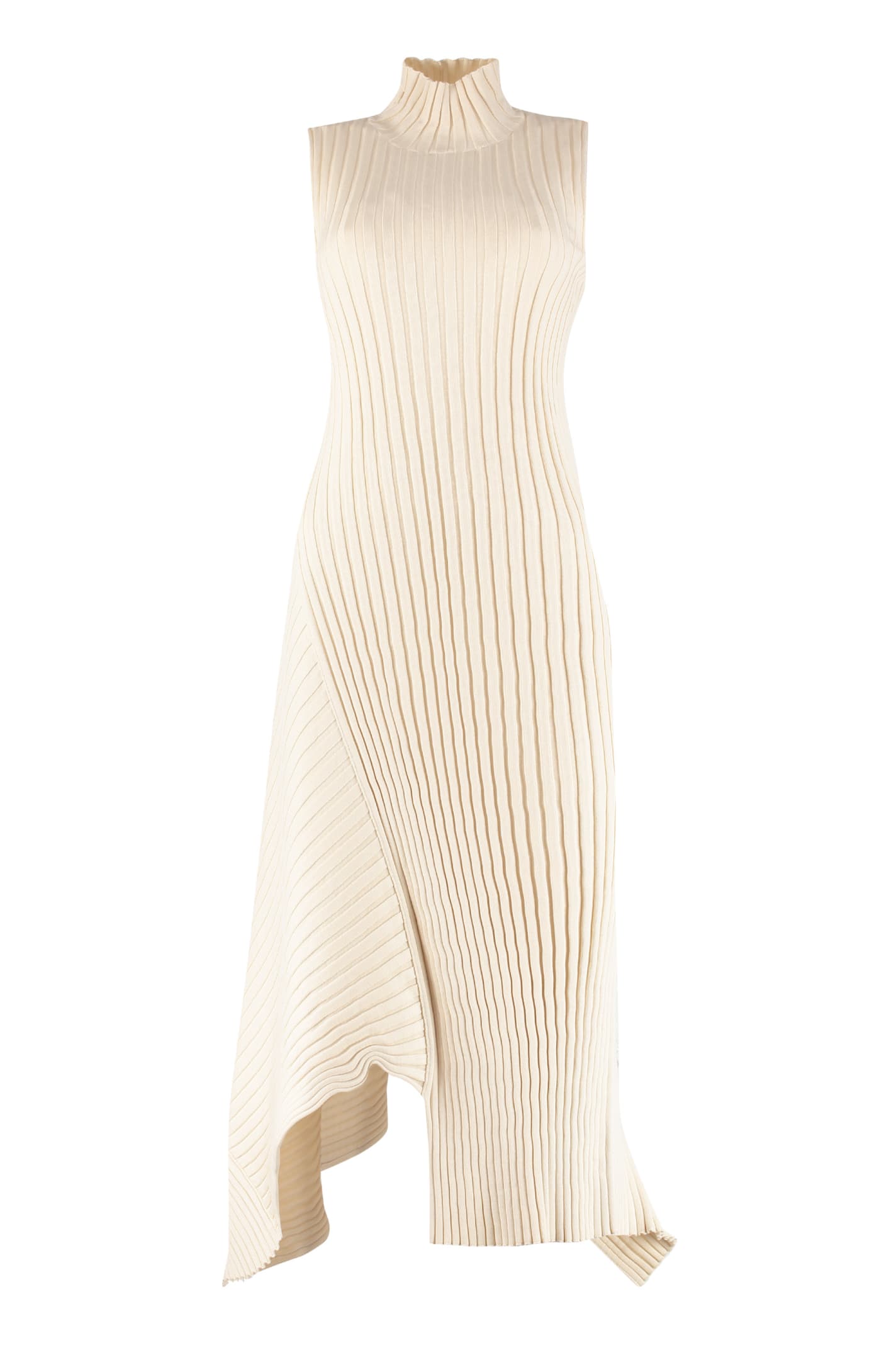 STELLA MCCARTNEY RIBBED KNIT DRESS