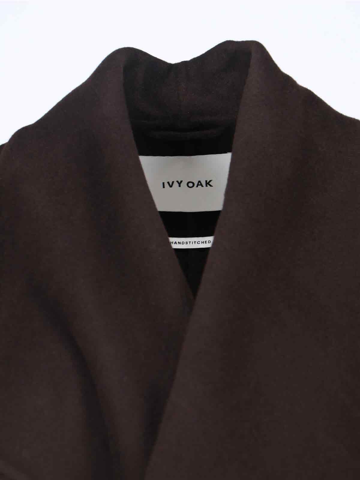 Ivy & Oak Carrie Rose Coat In Brown