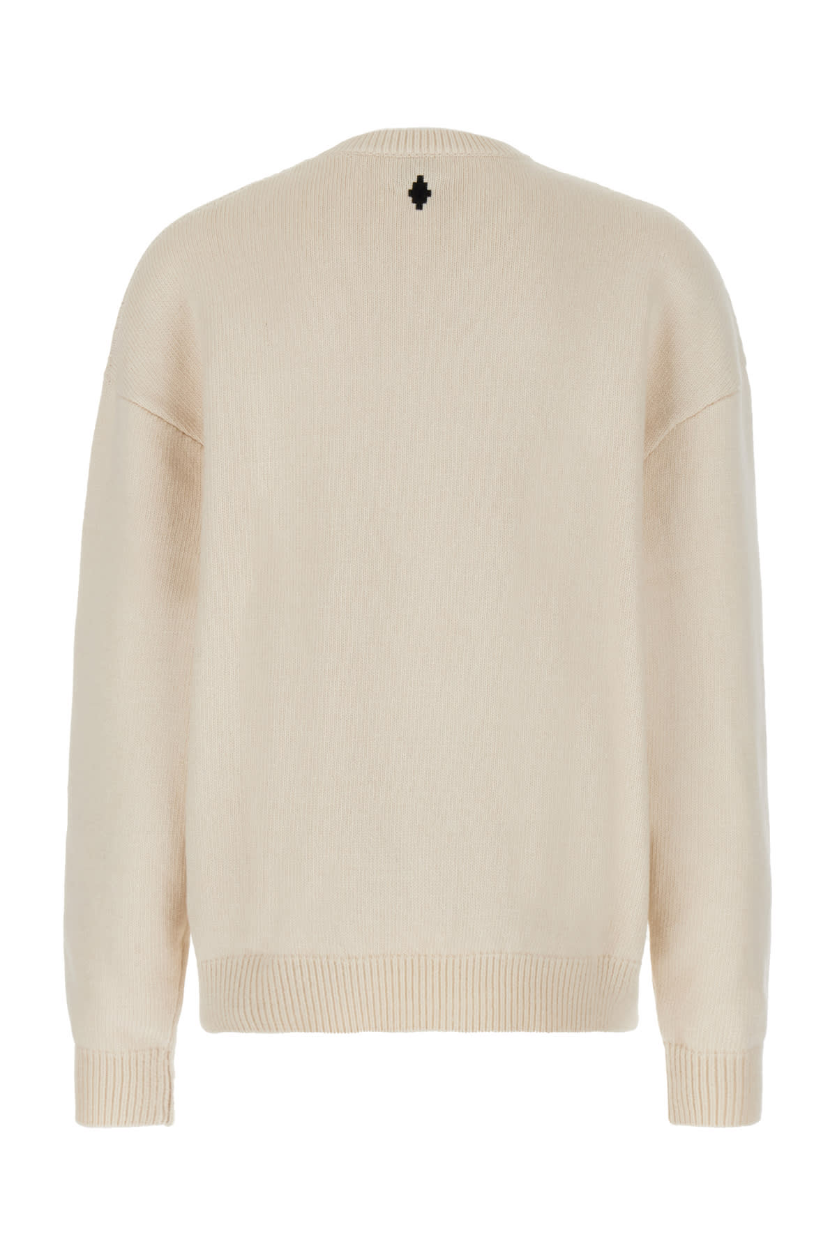 Shop Marcelo Burlon County Of Milan Sand Cotton Sweater In 6f10