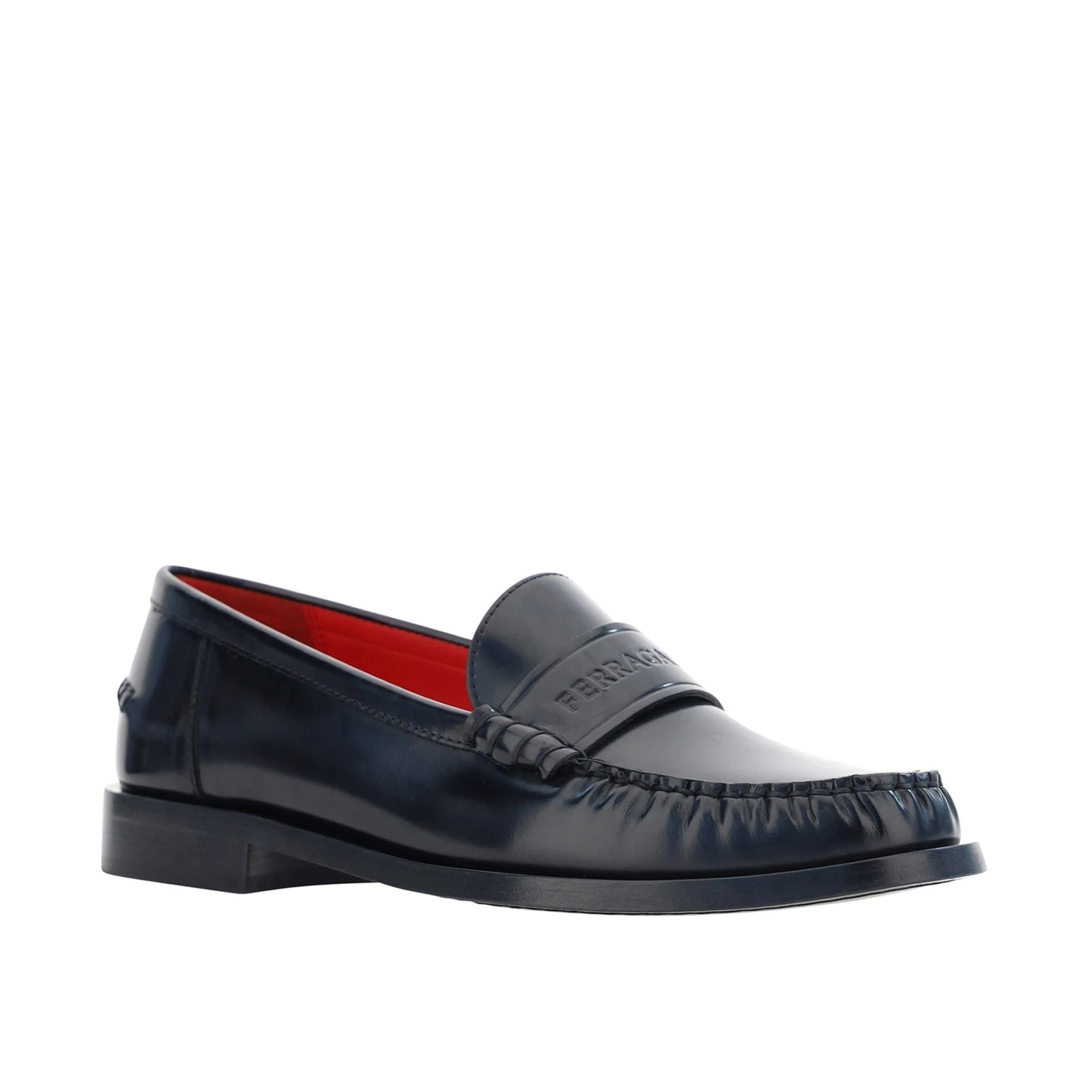 Shop Ferragamo Irina Loafers In Black