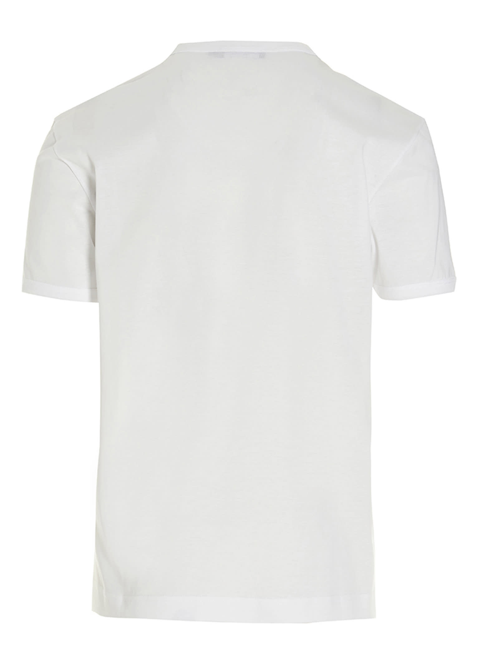 Shop Dolce & Gabbana T-shirt Black Sicily In White