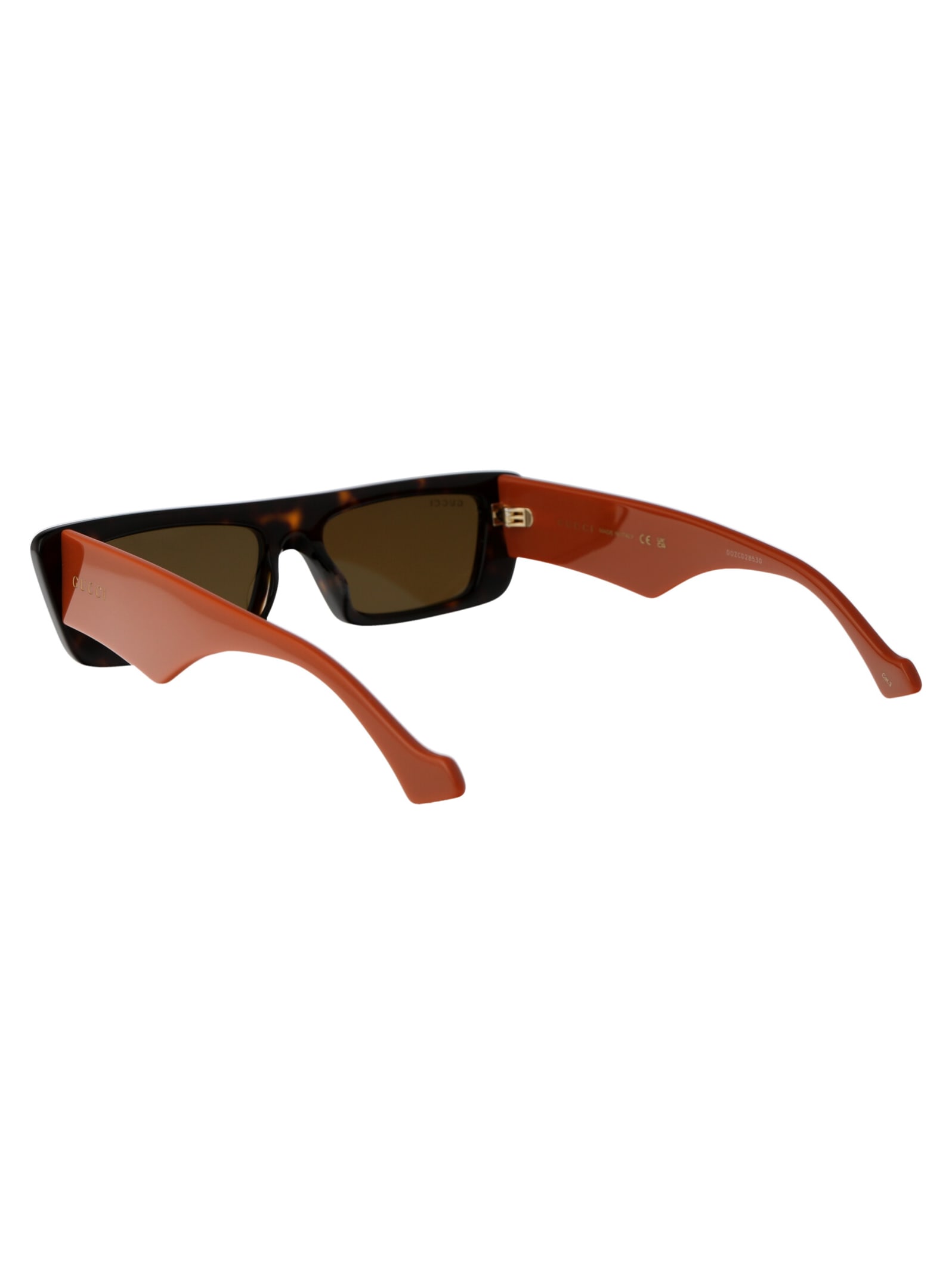 Shop Gucci Gg1331s Sunglasses In 003 Havana Orange Brown