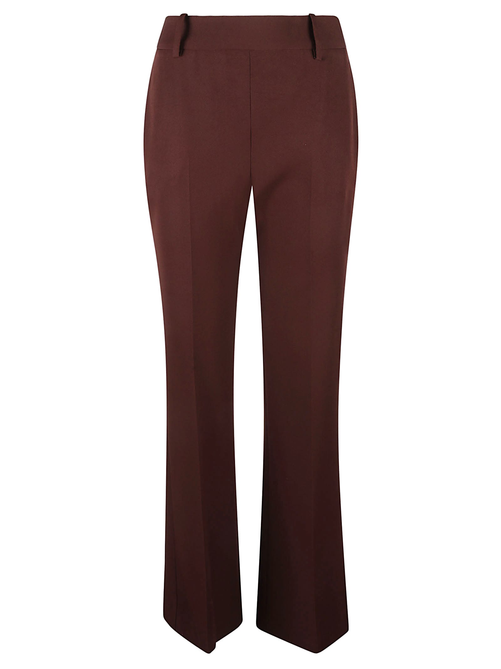 Ermanno Scervino Straight Trousers In Brown