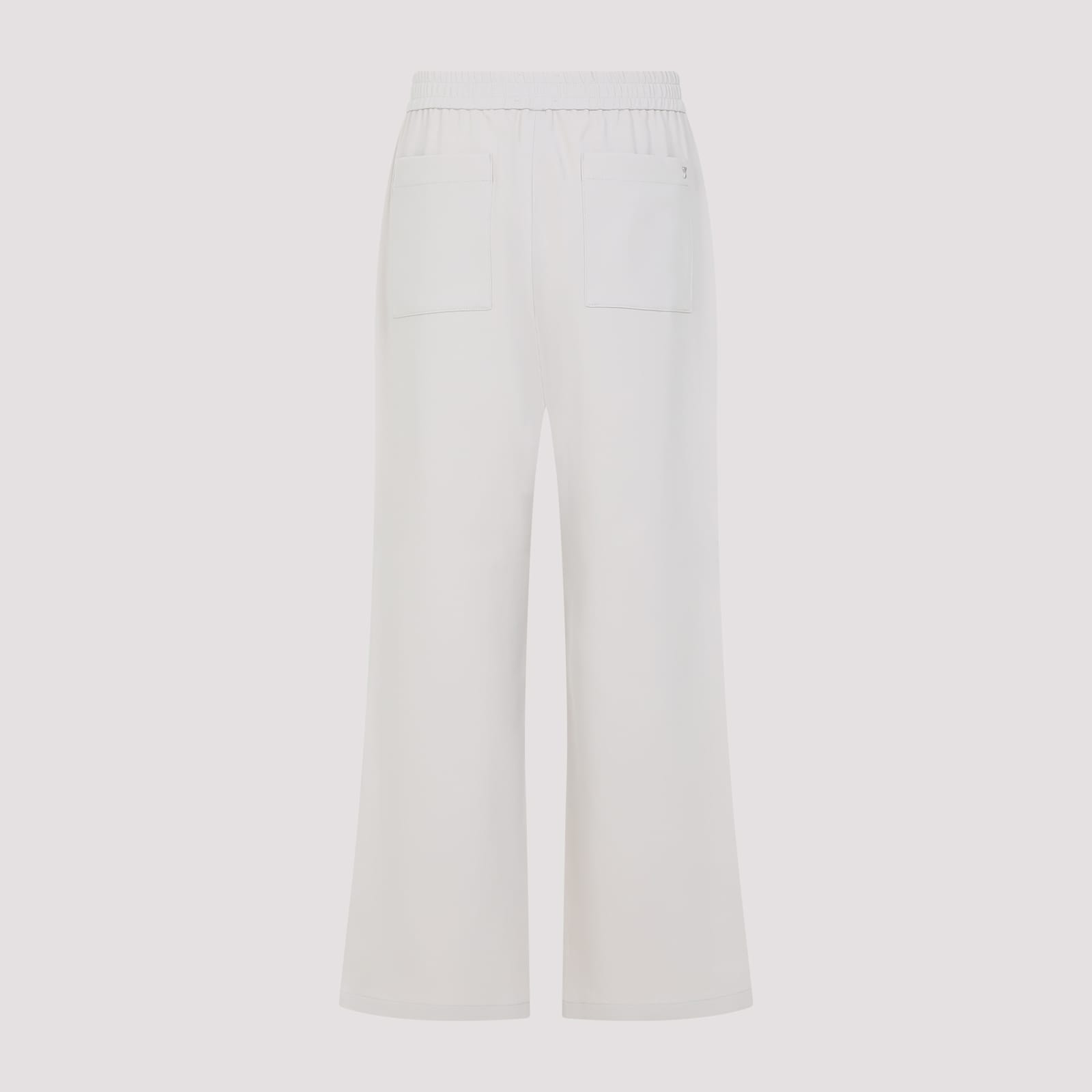 AMI ALEXANDRE MATTIUSSI STRAIGHT ELASTICATED PANTS 