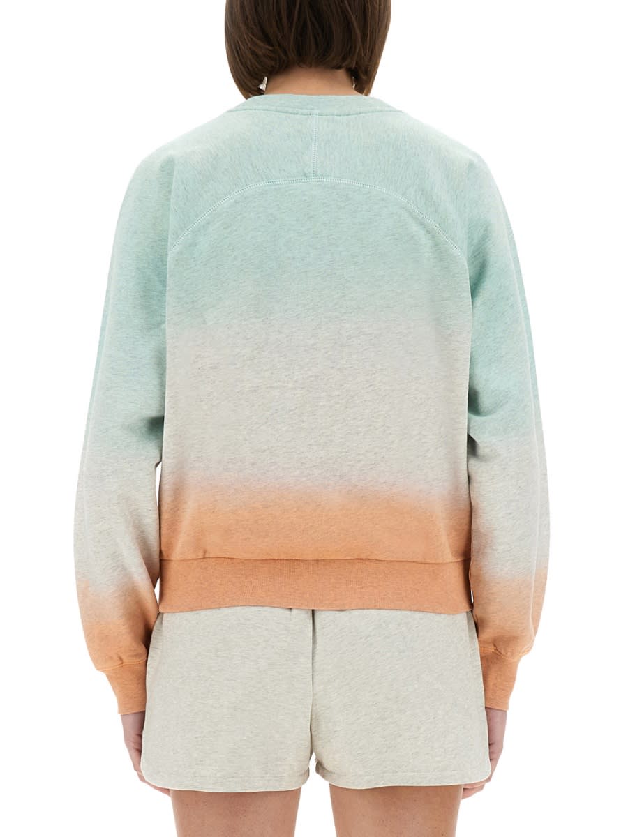 Shop Asics Stone Sweatshirt In Multicolour