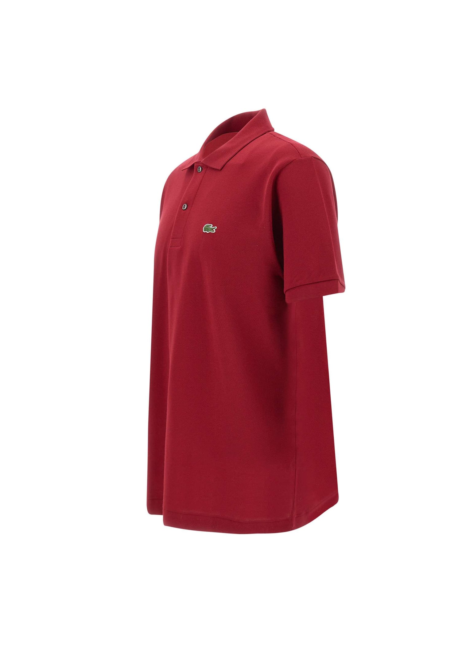 Shop Lacoste Piqué Cotton Polo Shirt In Red