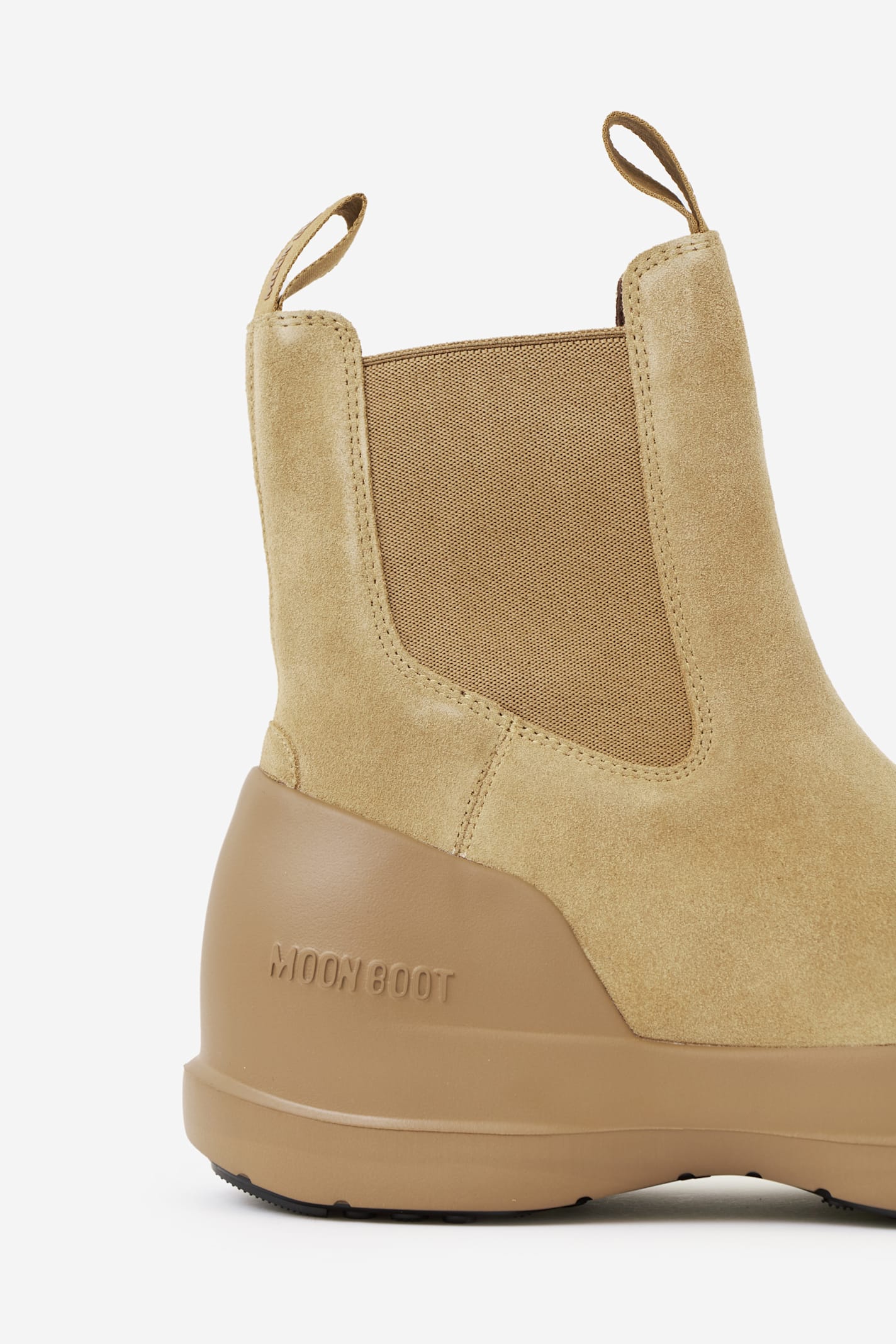 Shop Moon Boot Mb Luna Chelsea Boots In Sand