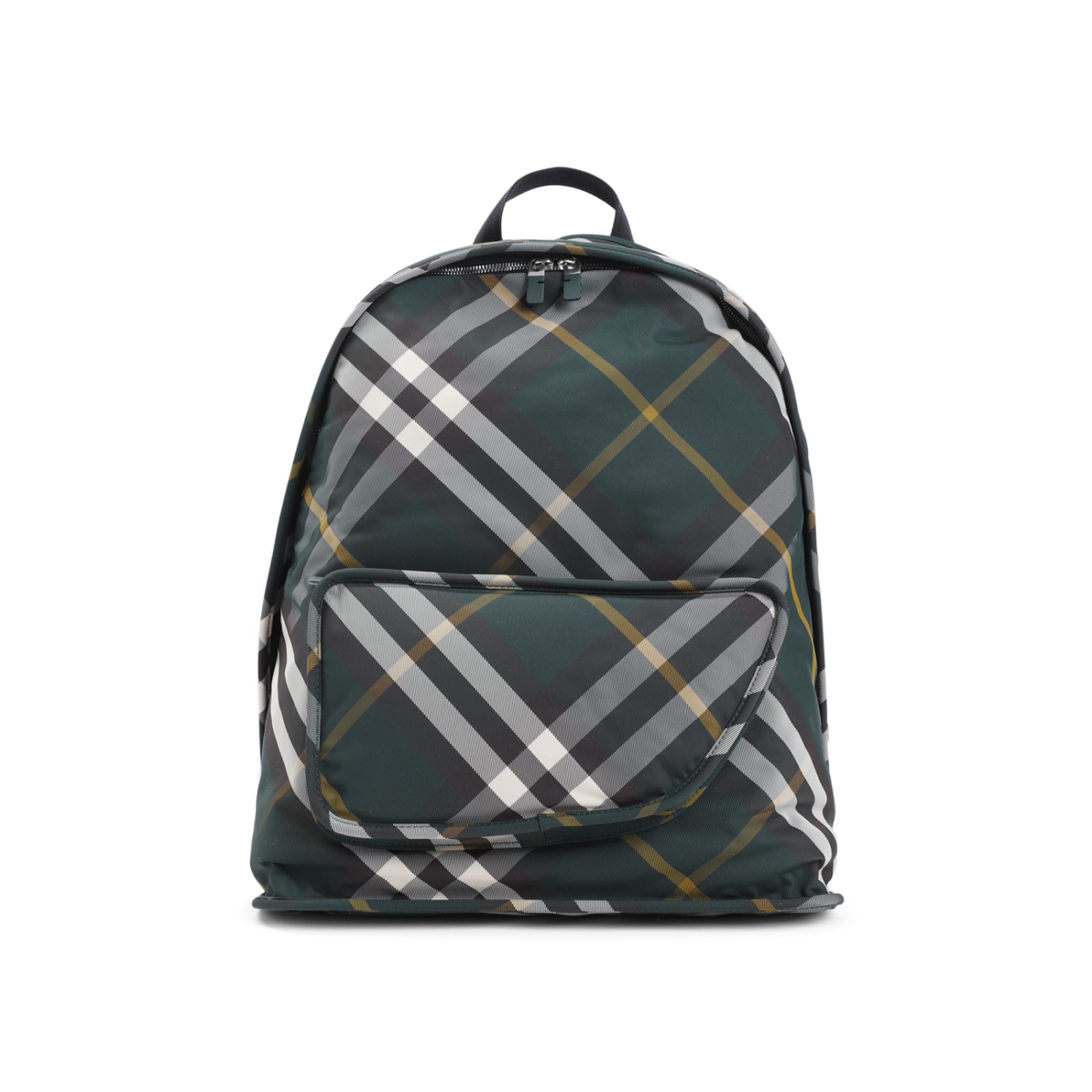 Shop Burberry Backpack In Ivy