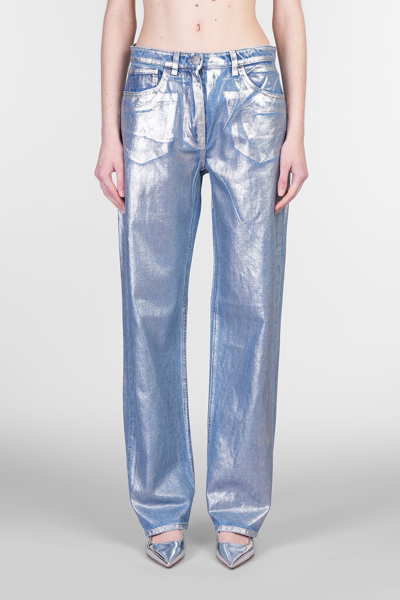 Jeans In Blue Denim