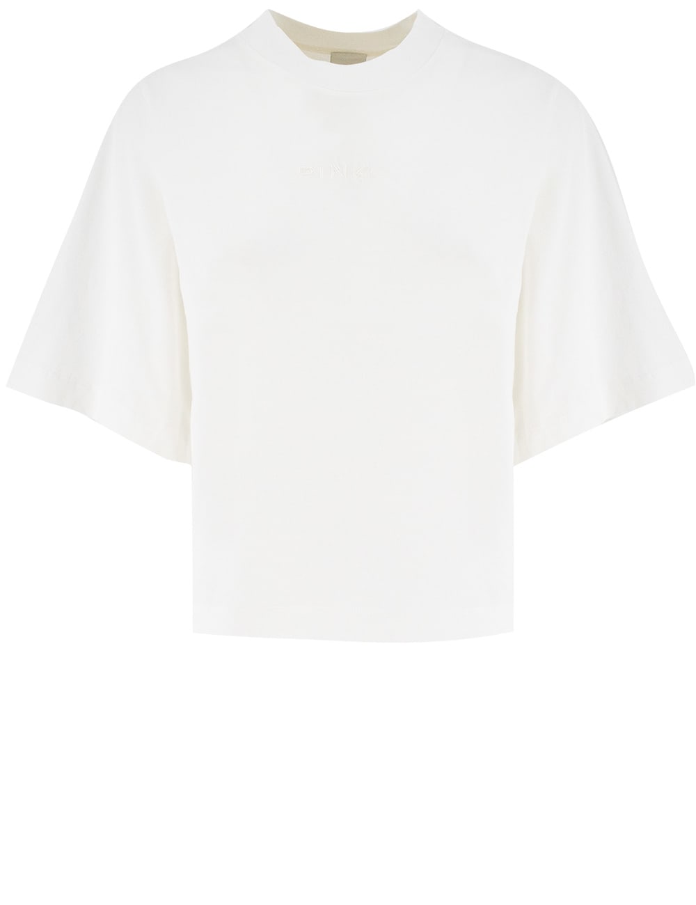 Pinko White Niamey T-shirt In Bianco