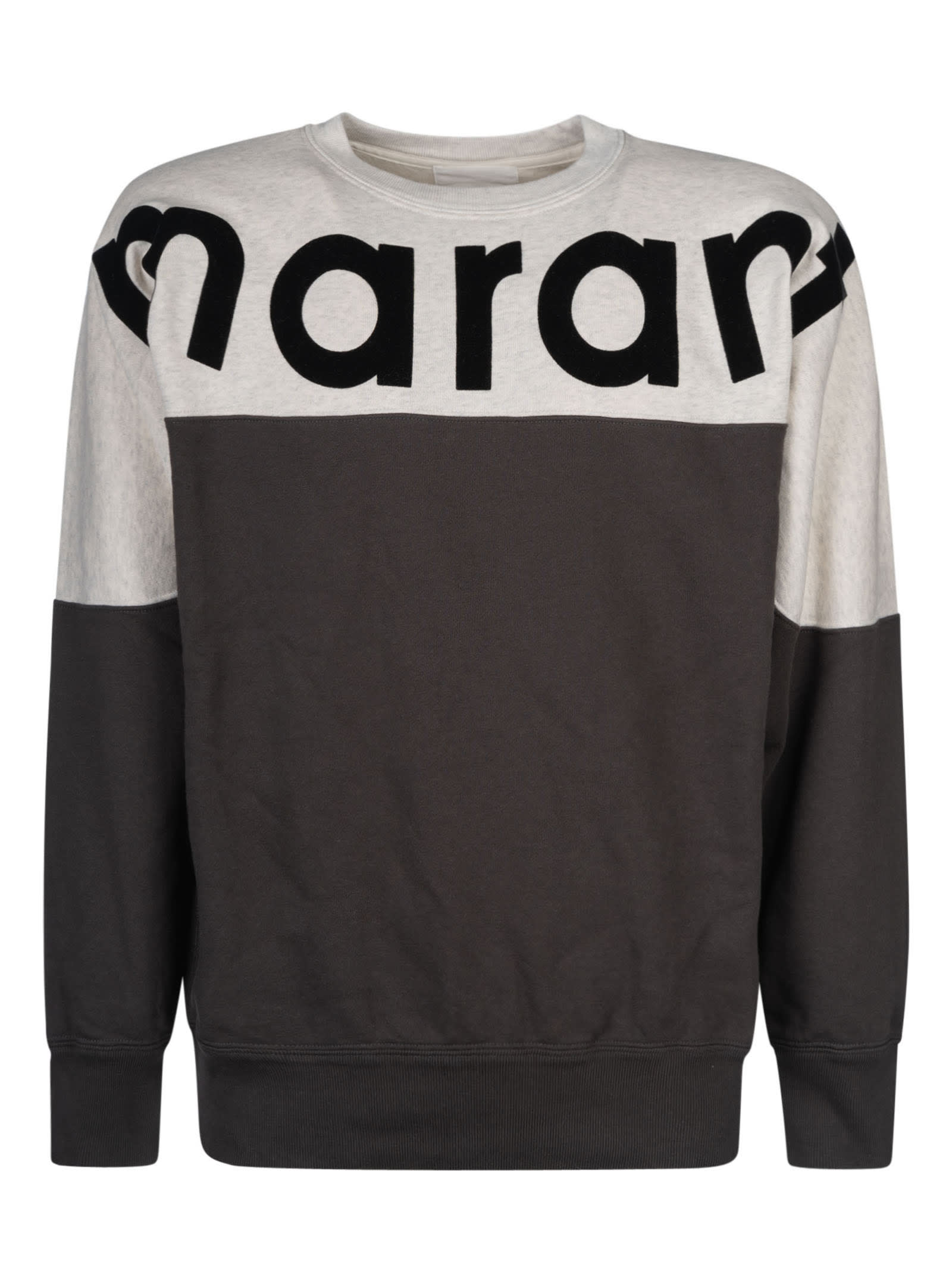 Shop Isabel Marant Howley Sweatshirt In Faded Black