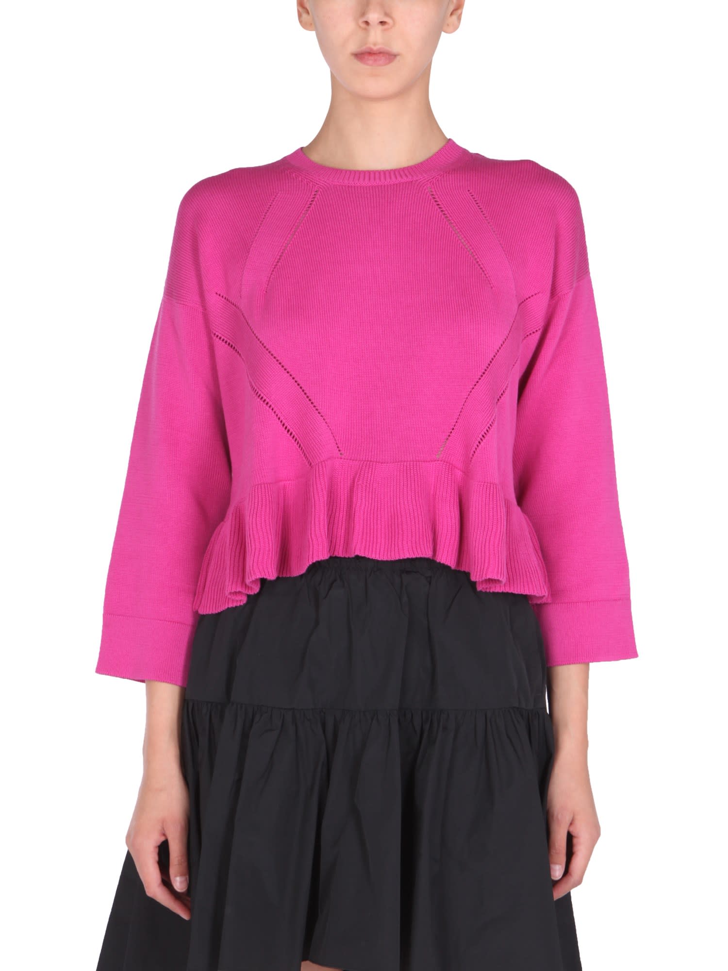 RED Valentino Cropped Sweater