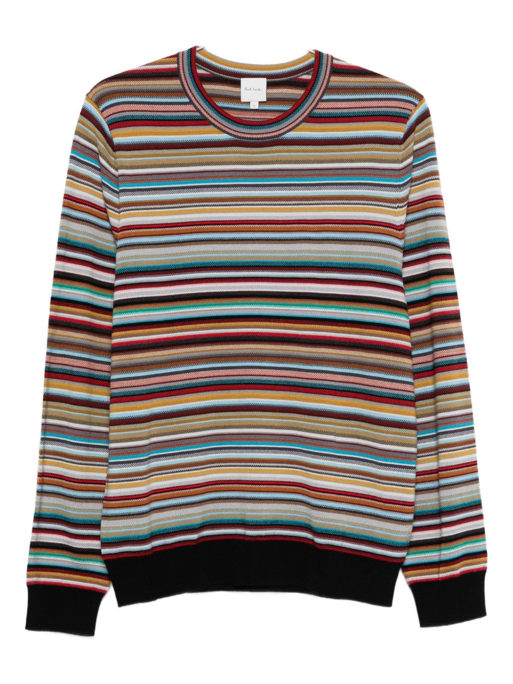 Paul Smith Signature Stripe Wool Sweater In Multi