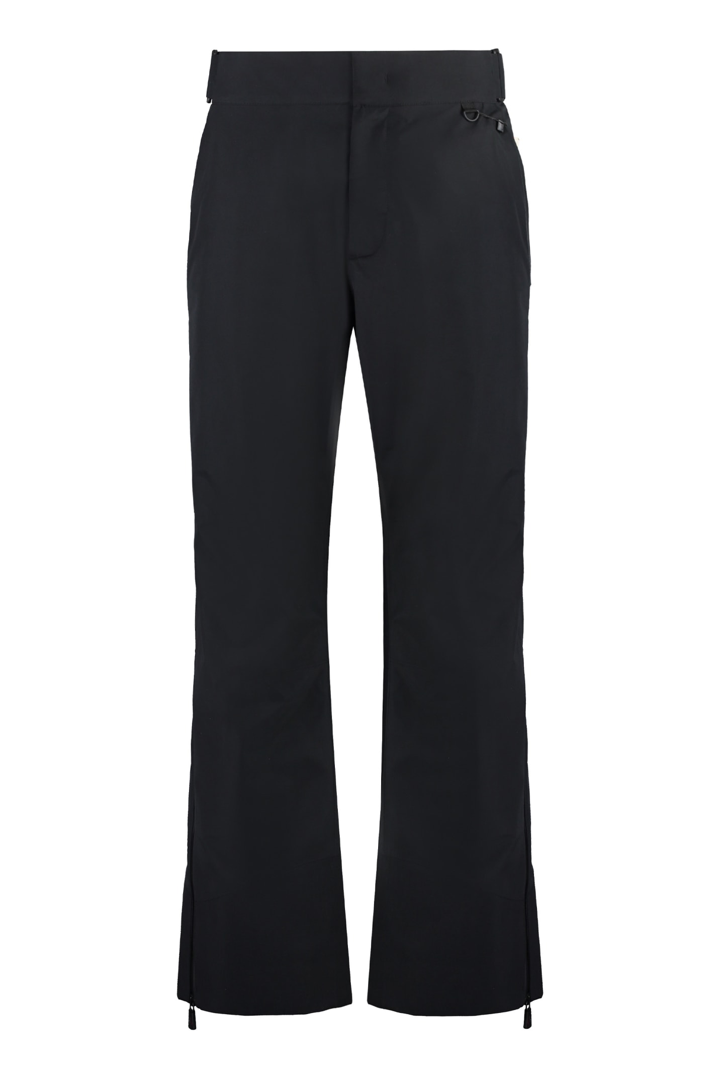 Shop Moncler Technical-nylon Pants In Black