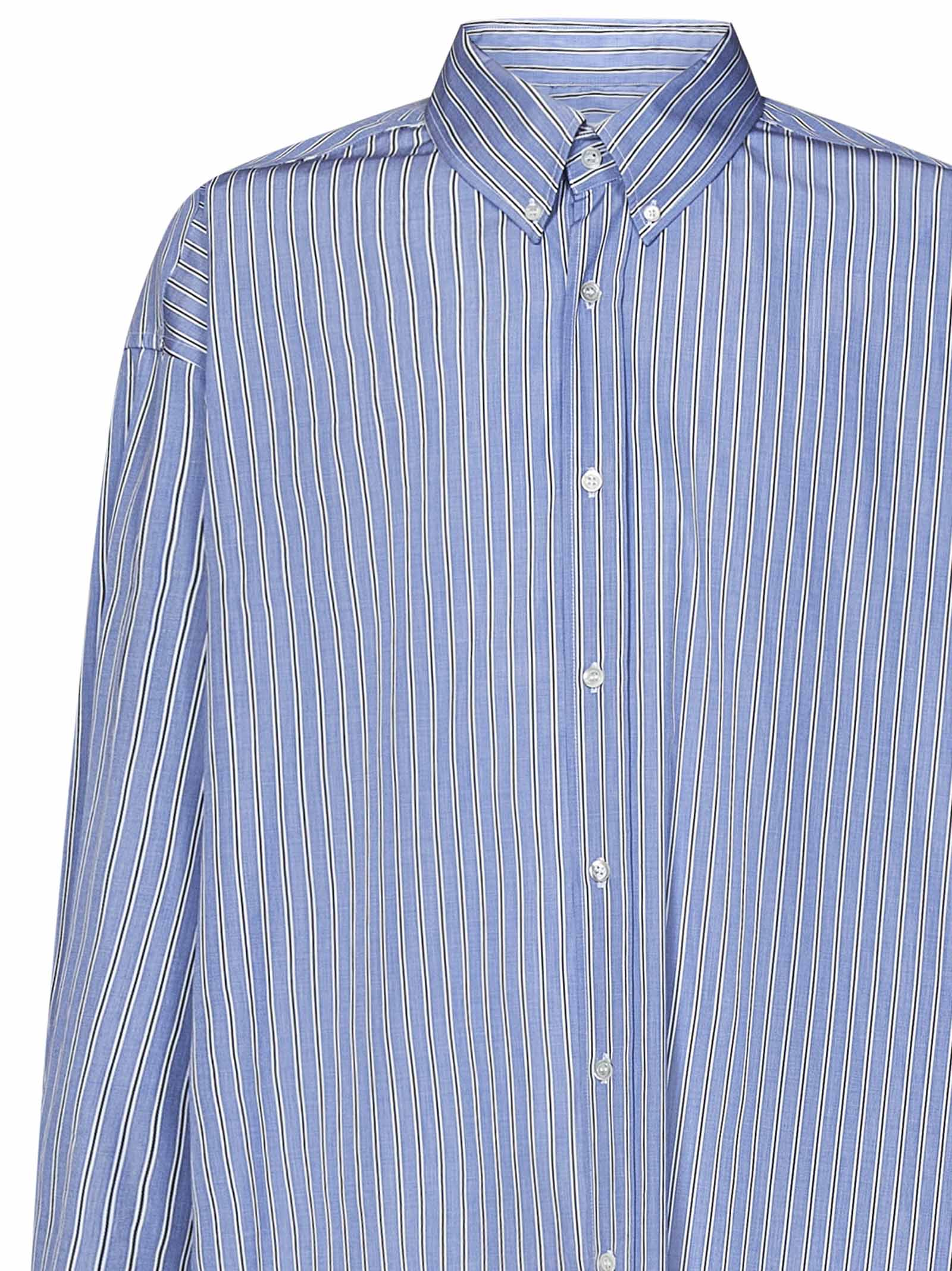 Maison Margiela Camicia In Blue