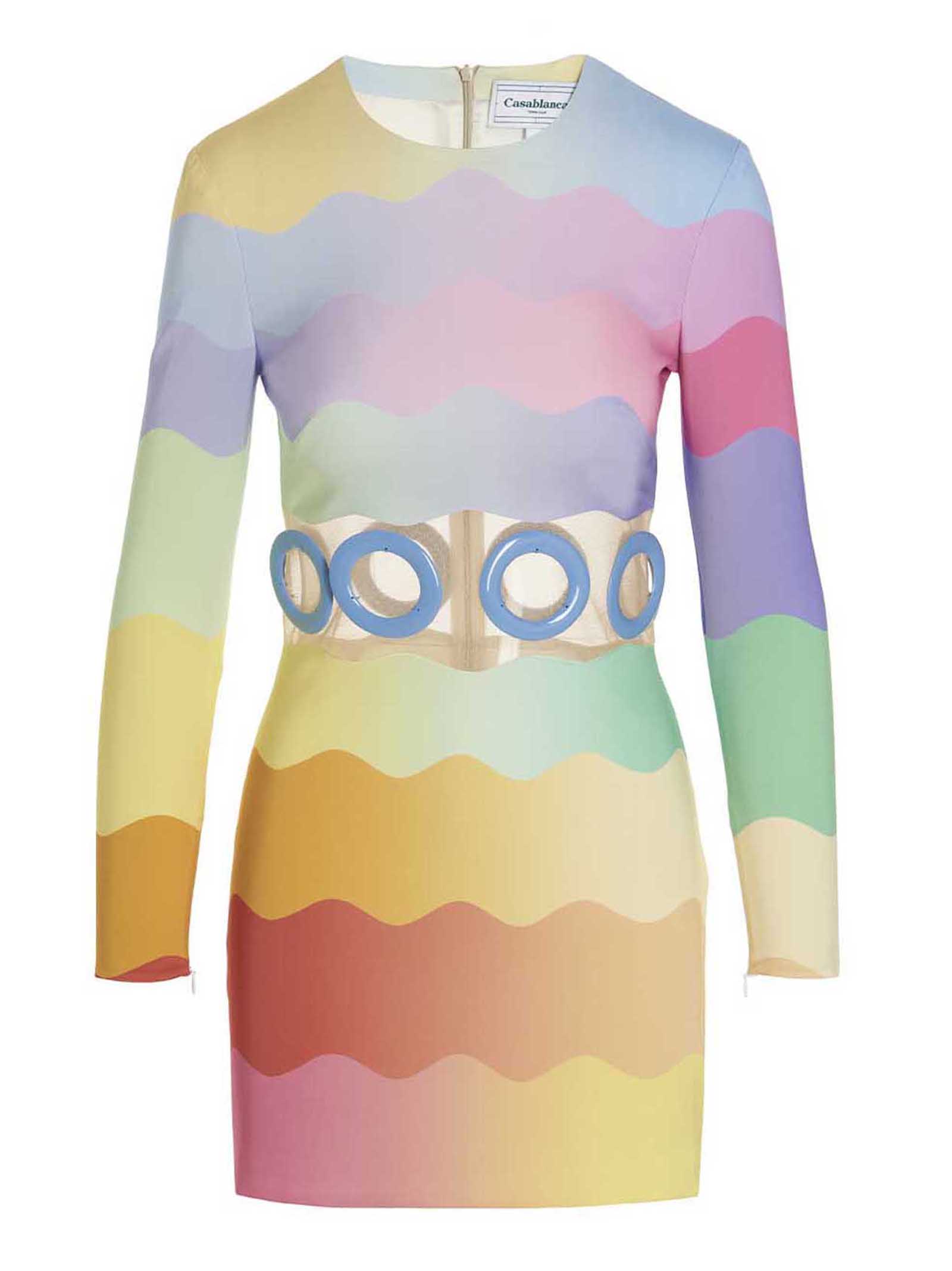 Casablanca rainbow Printed Dress