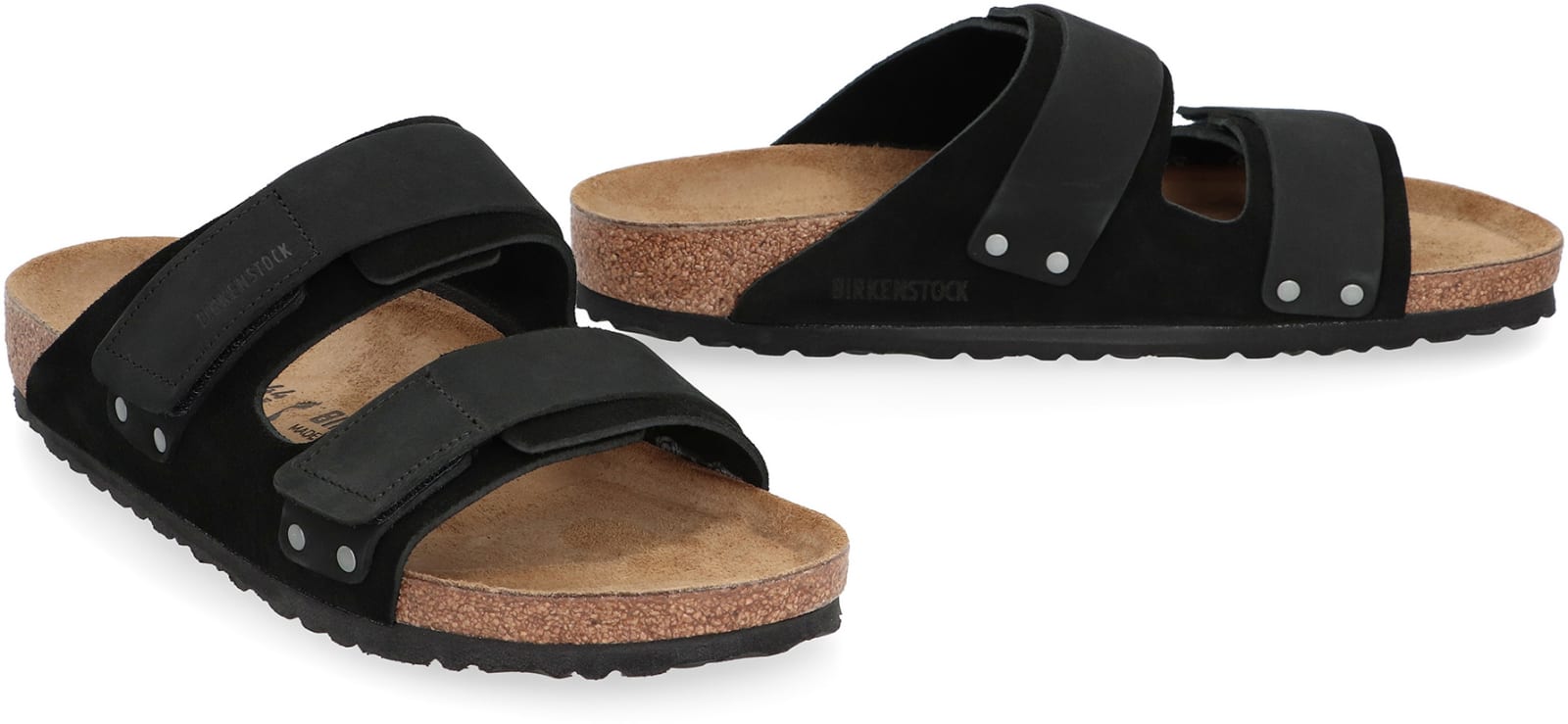 Shop Birkenstock Uji Sandals In Black