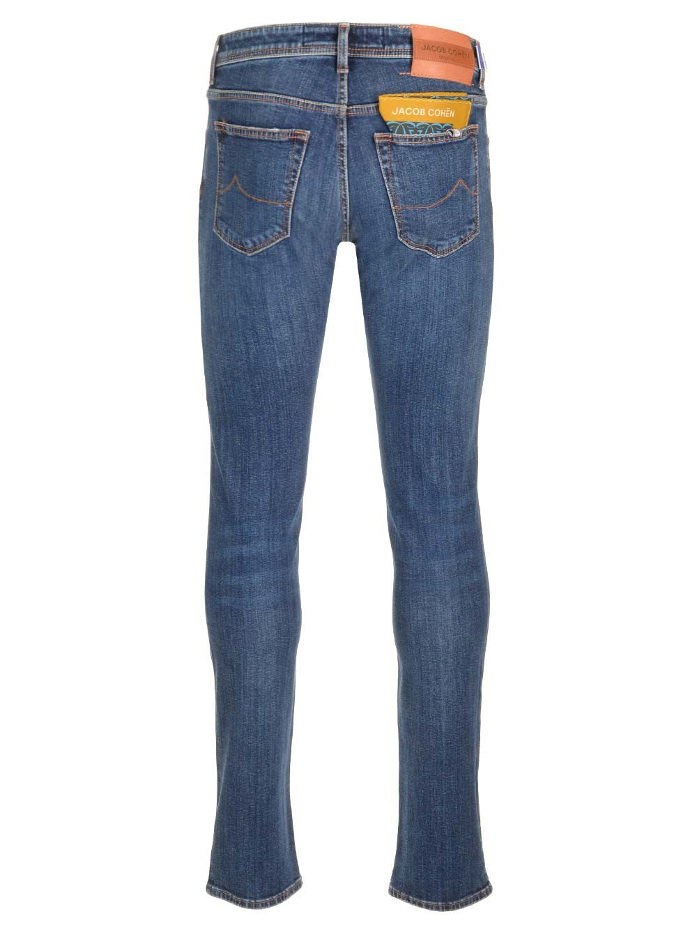 Shop Jacob Cohen Super Slim Fit Nick Jeans In Blue