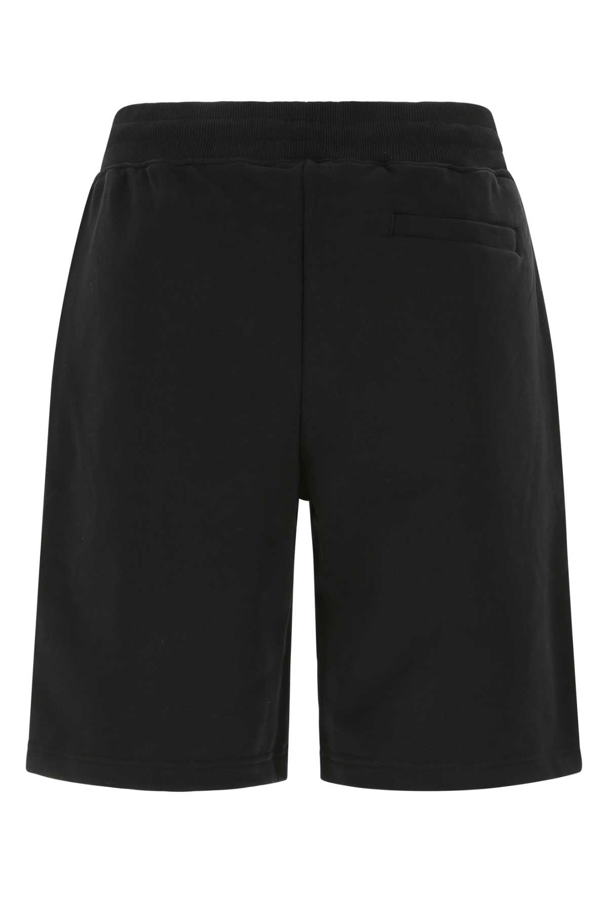 A-cold-wall* Black Cotton Bermuda Shorts
