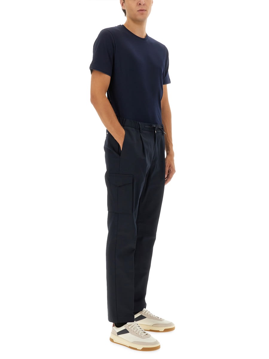 Herno Cargo Pants Resort In Blue