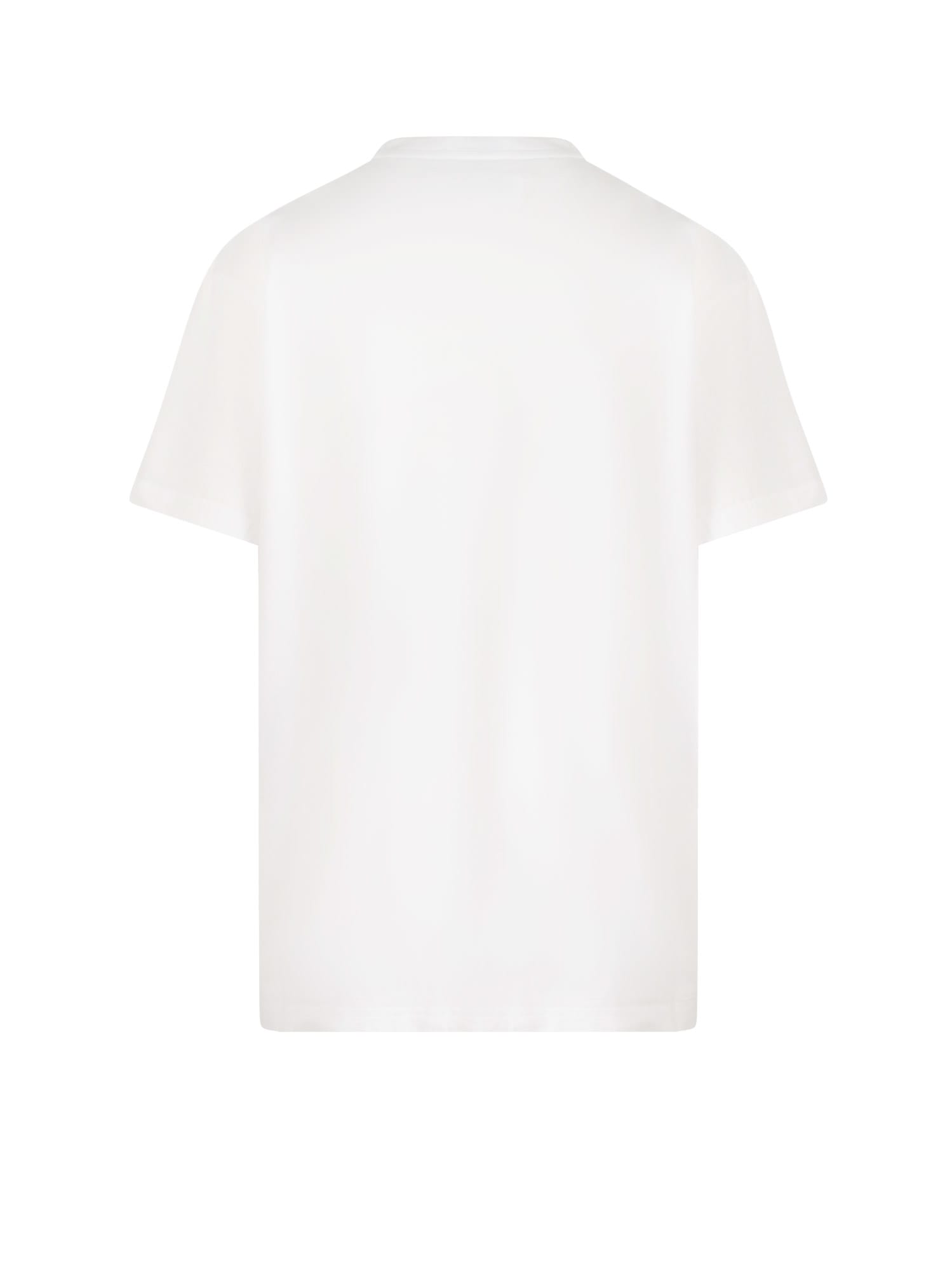Maison Margiela Crew-neck Short-sleeve T-shirt In 100