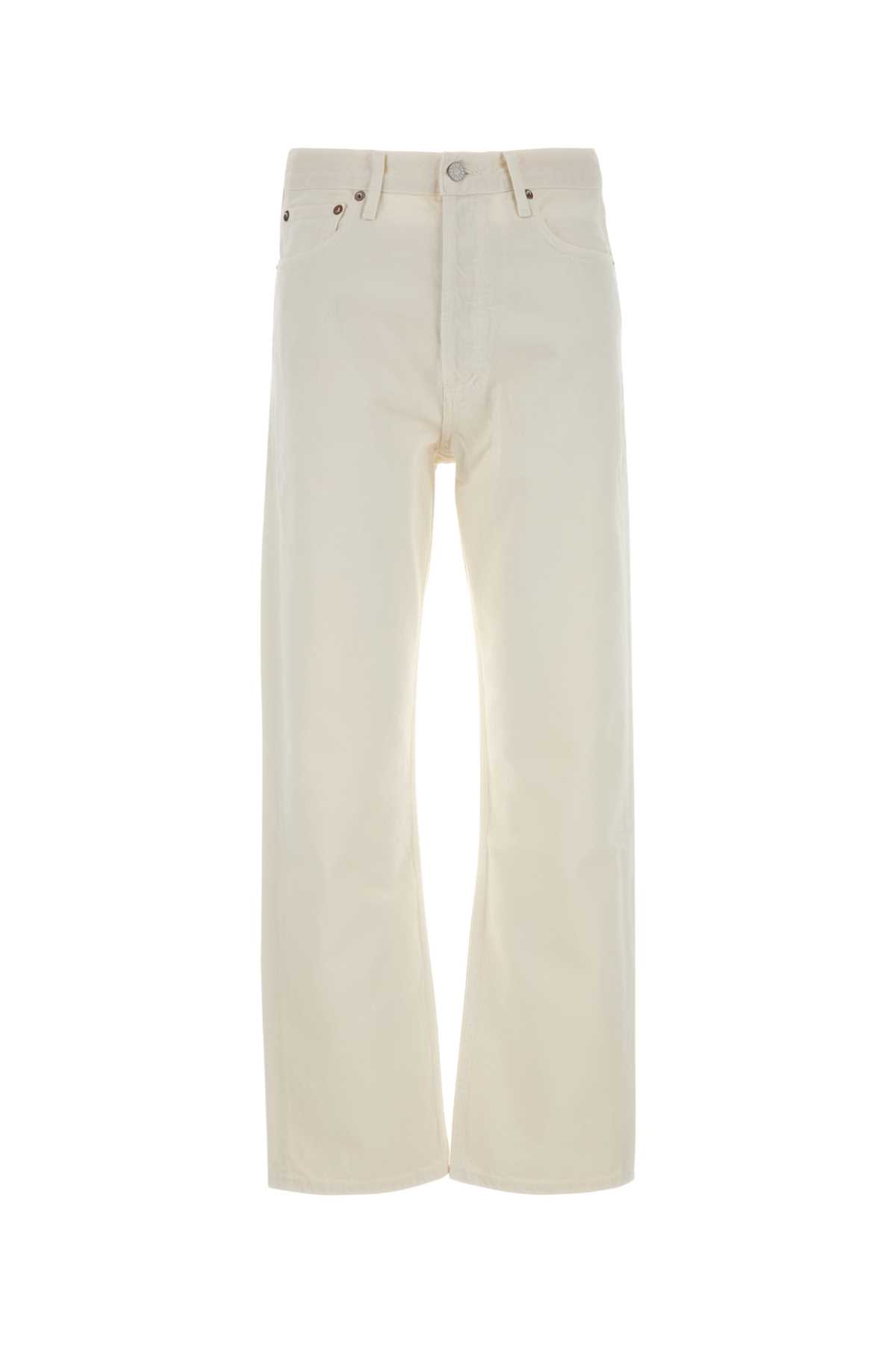 Agolde White Denim Jeans