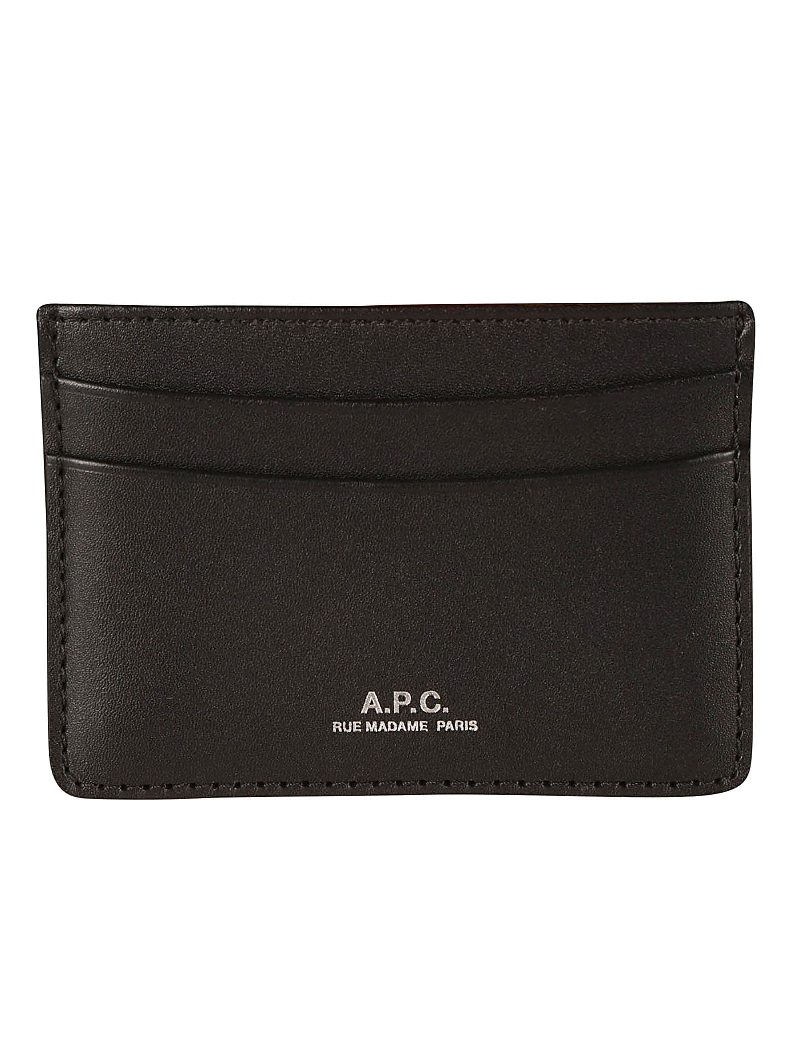 Apc Logo Card Holder In Noir