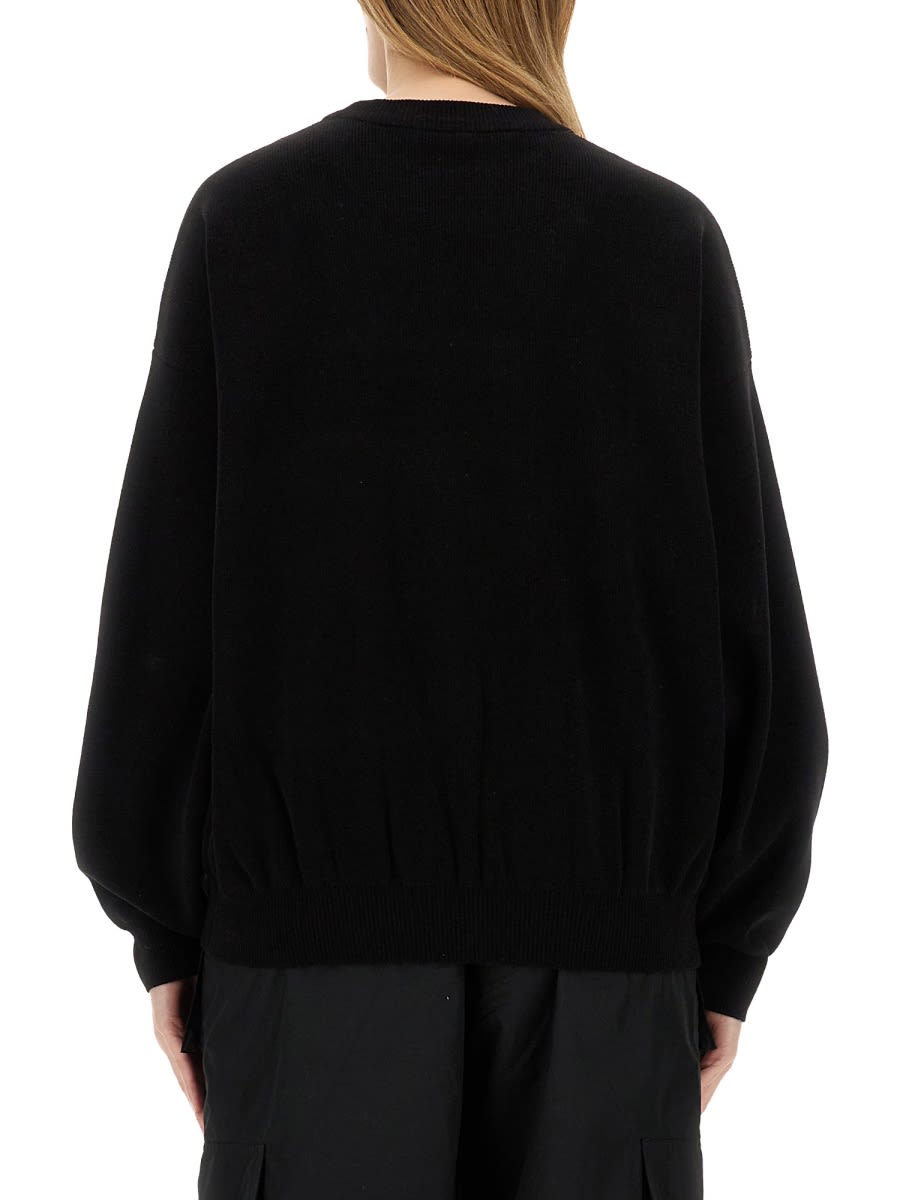 Shop Alexander Wang Sweatshirt With Logo In Black