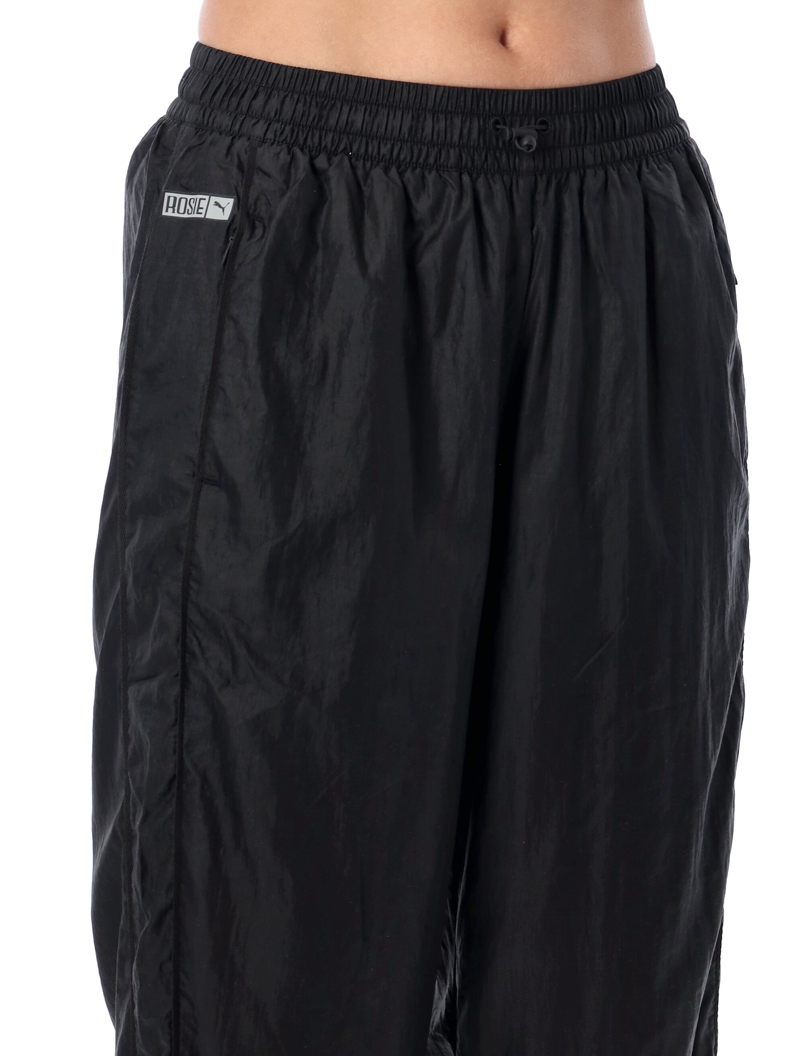 Puma X Rosé T7 Black Track Pants In Black