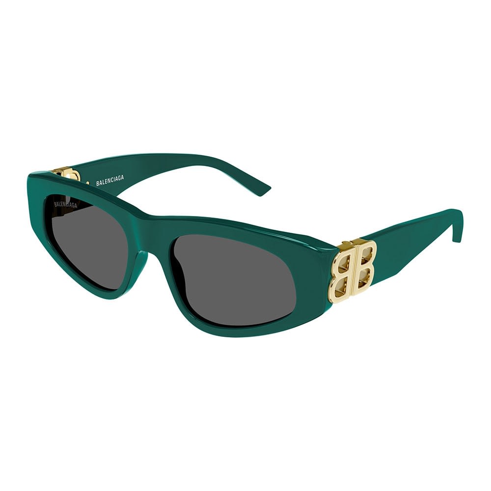 Balenciaga Sunglasses In Verde/grigio