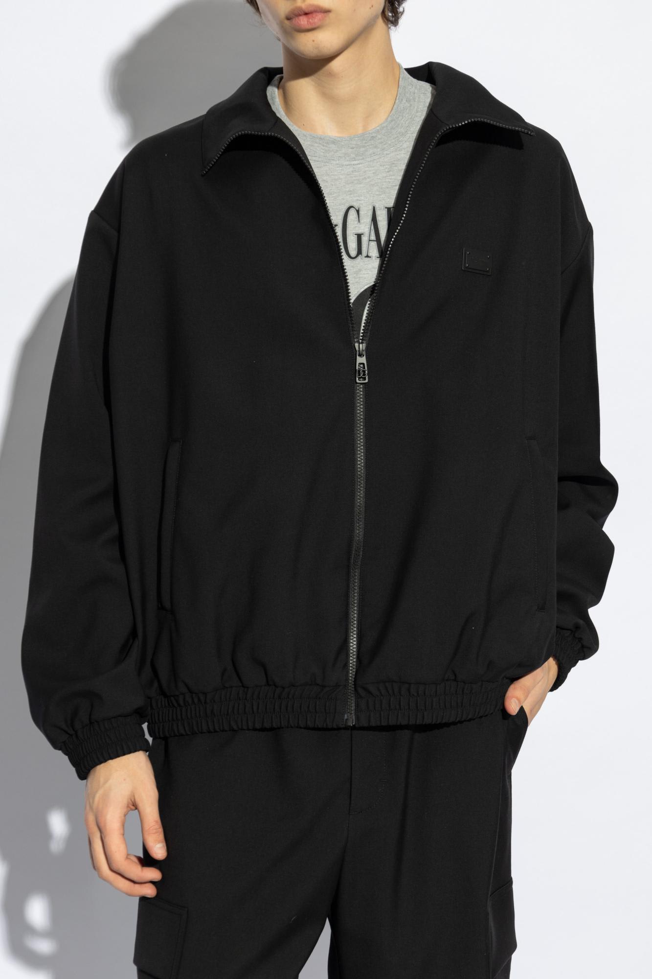 Dolce & Gabbana Wool Bomber Jacket - Men's - Wool In Black