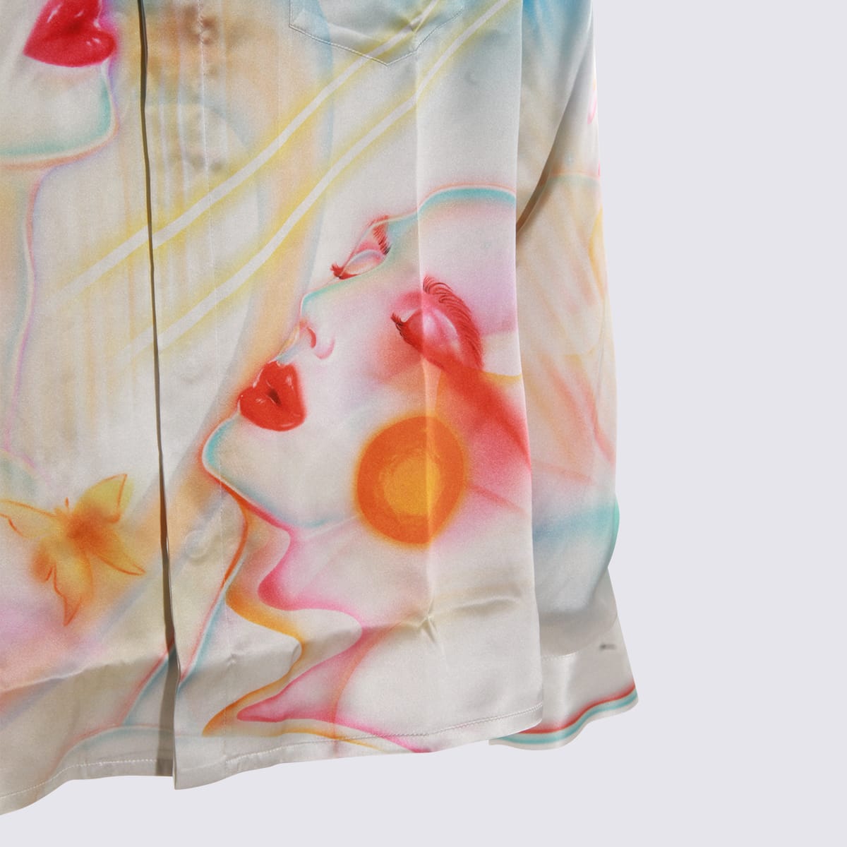 Casablanca Multicolor Silk Shirt In Multi